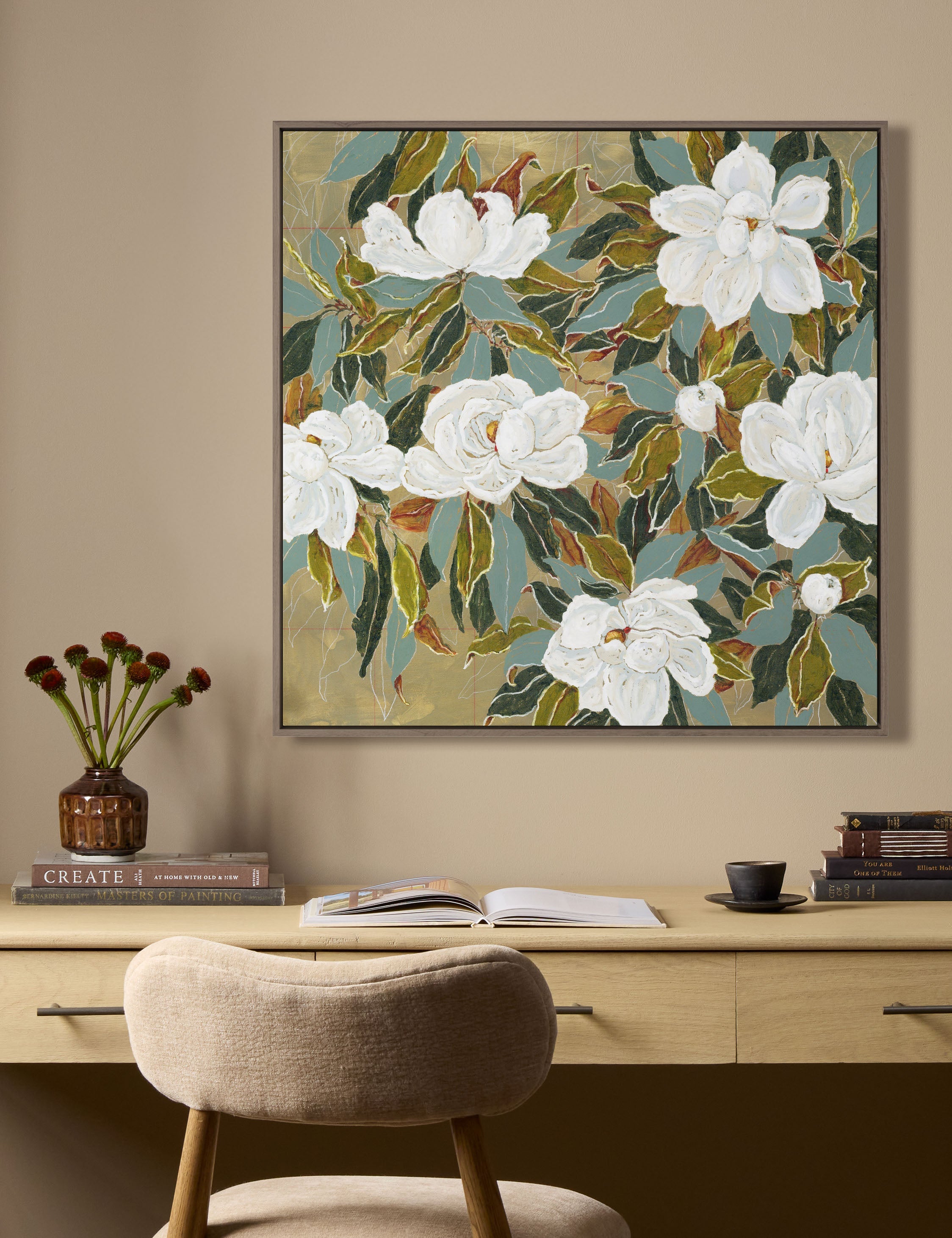 Lulu and Georgia Magnolia V Wall Art by Laurel-Dawn Latshaw - view 7
