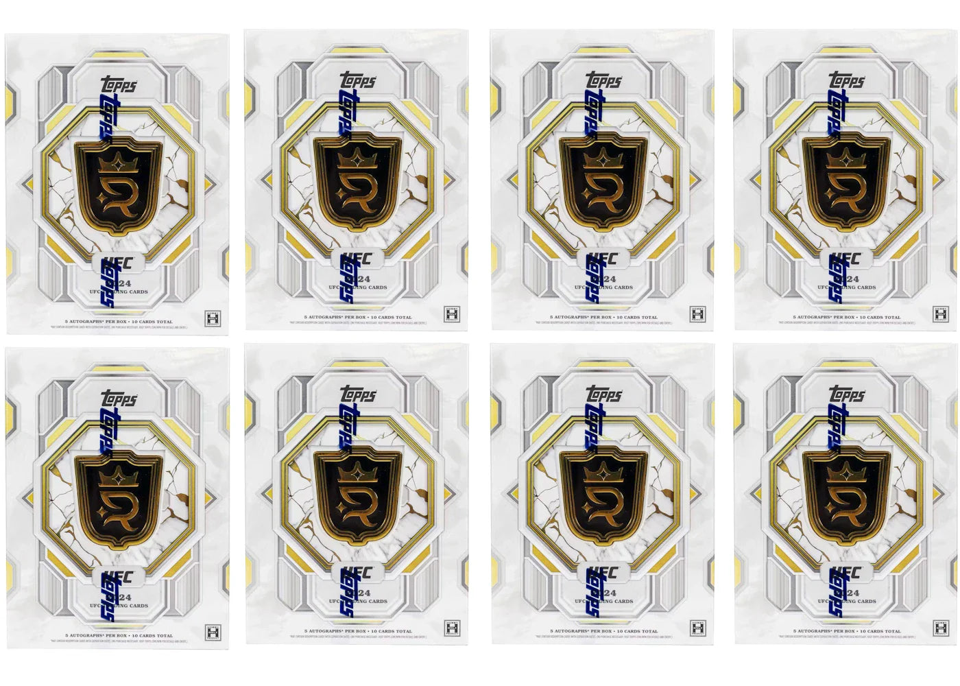 2024 Topps Royalty UFC Hobby Box 8x Lot