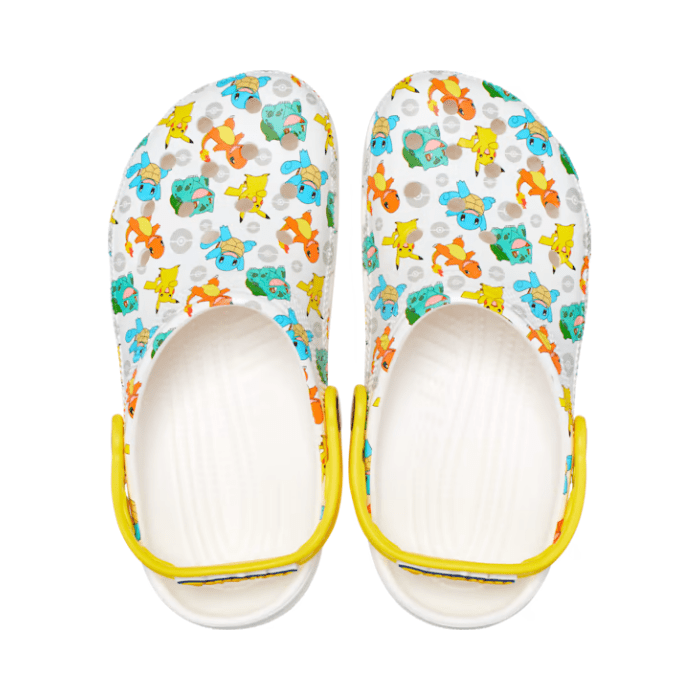 HYPE ELIXIR Crocs Classic Clog Pokemon White (TD) - view 3