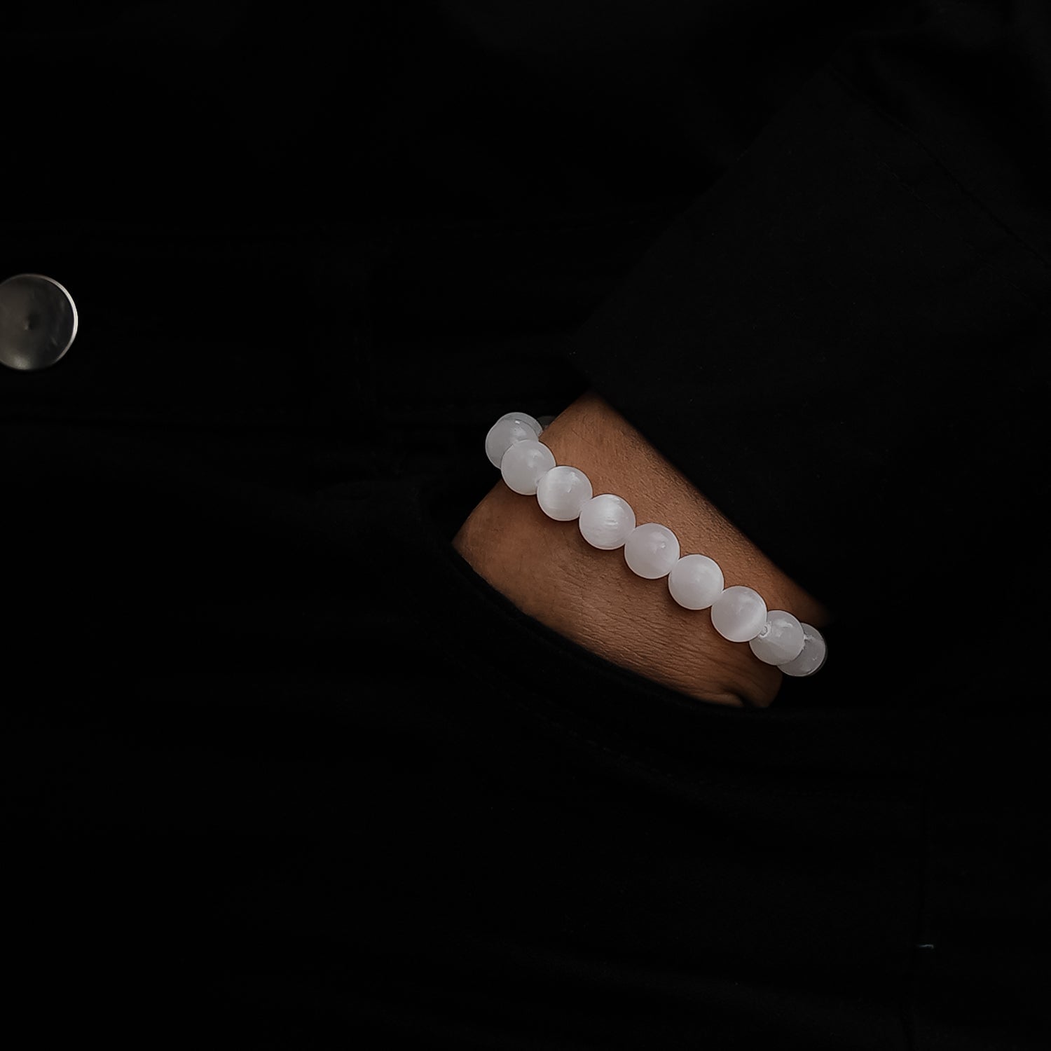 Gemsmantra Premium Plus Bracelet - Selenite - view 4