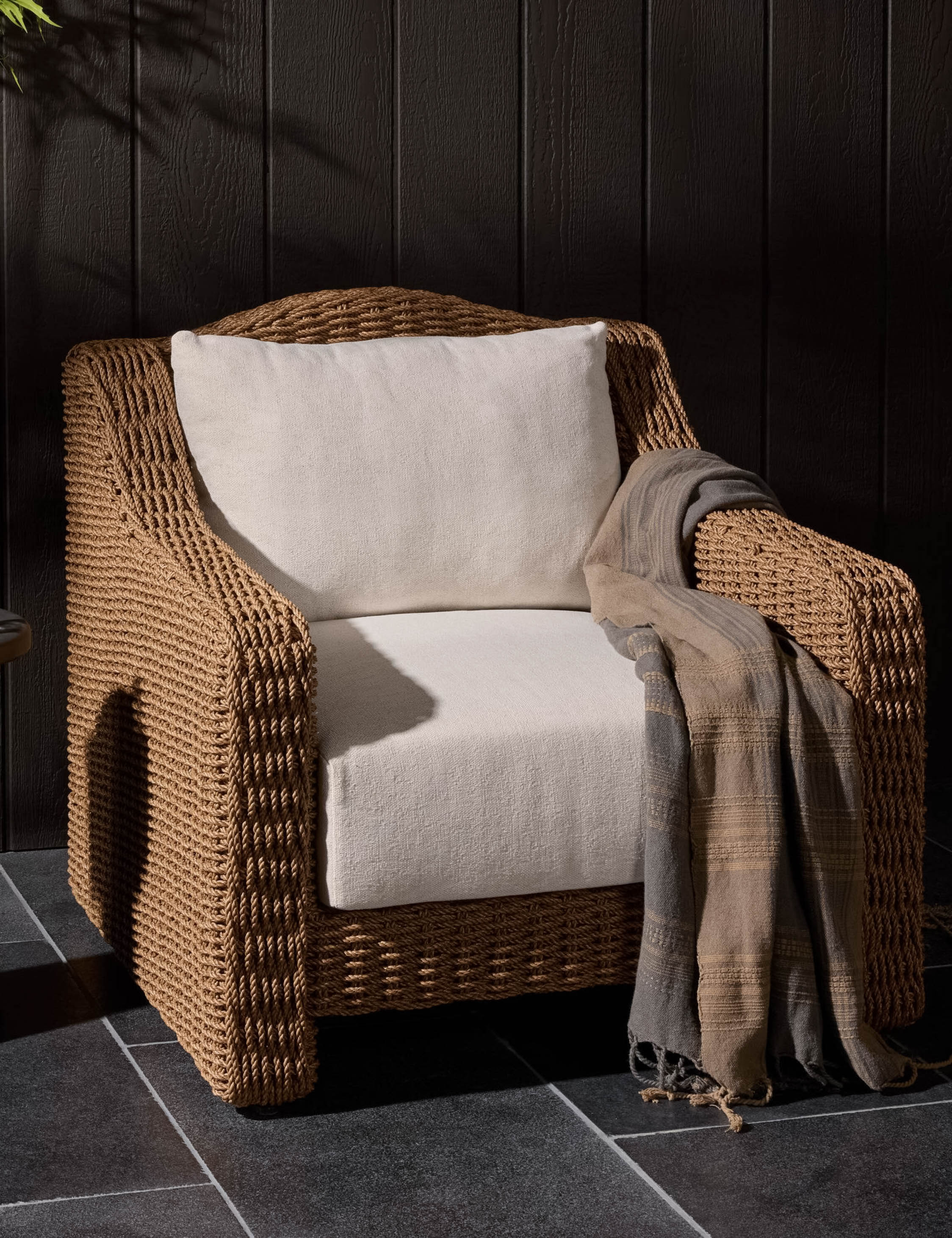 Lulu and Georgia Andrea Outdoor Chair – Natural - view 2