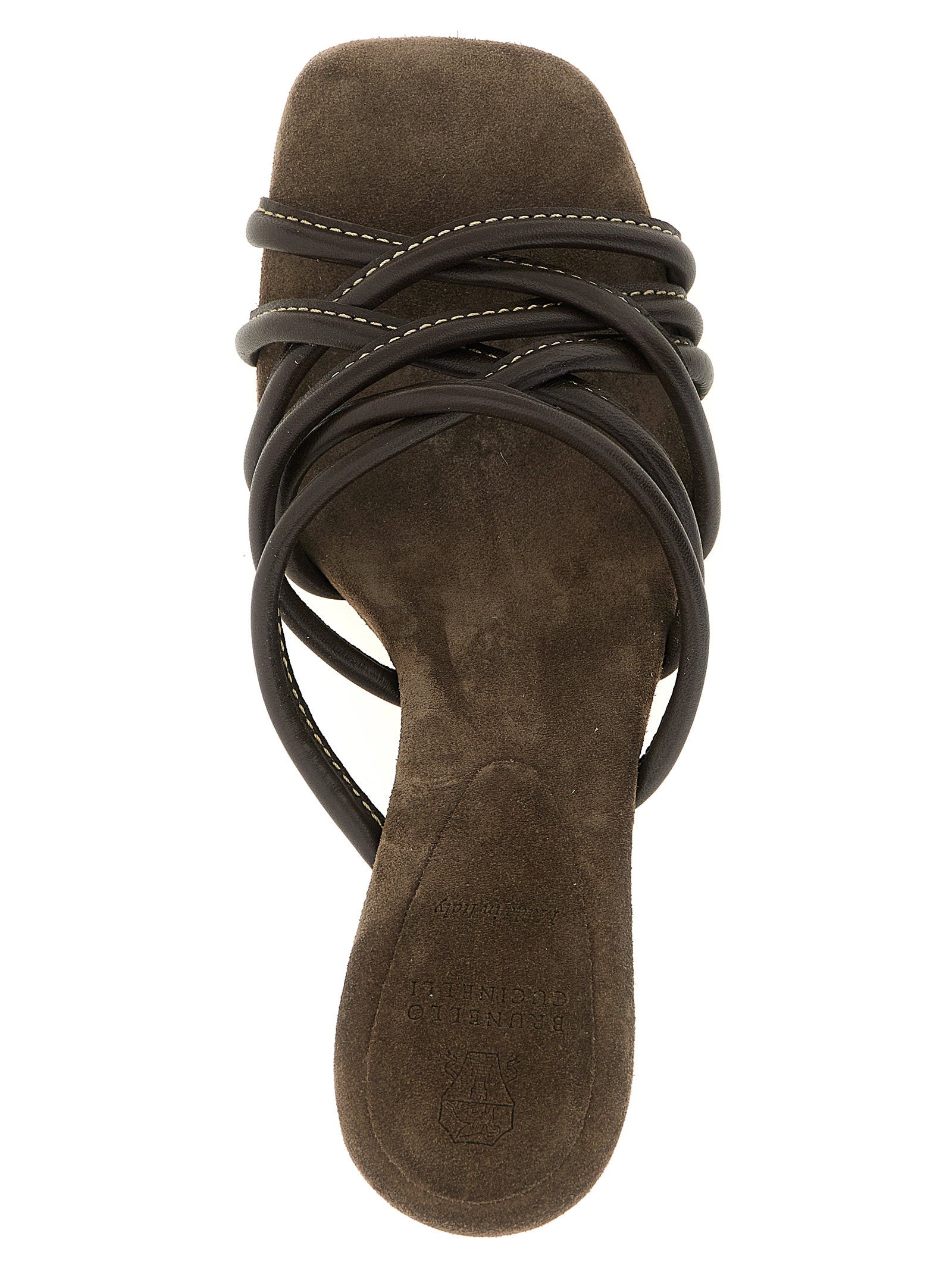 Brunello Cucinelli Leather Sandals – 100% leather - view 4