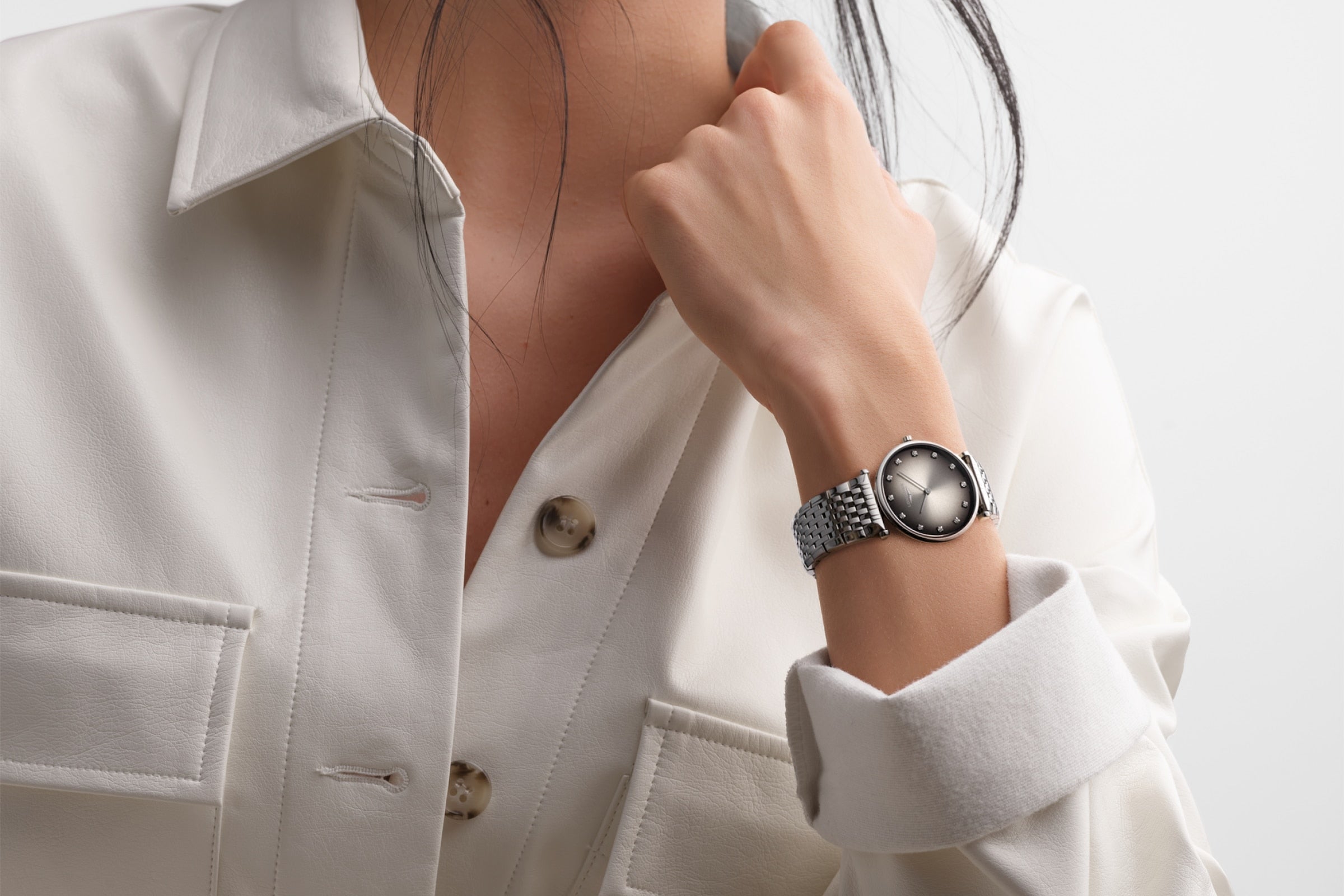 Longines La Grande Classique Grey Dial Women 29mm - view 5