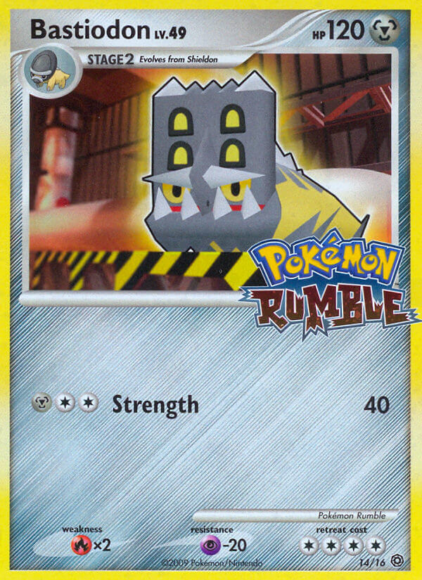 Promo ru1-14 holo – Pokémon Bastiodon - 14/16 - Promo [ru1-14] [Holo]