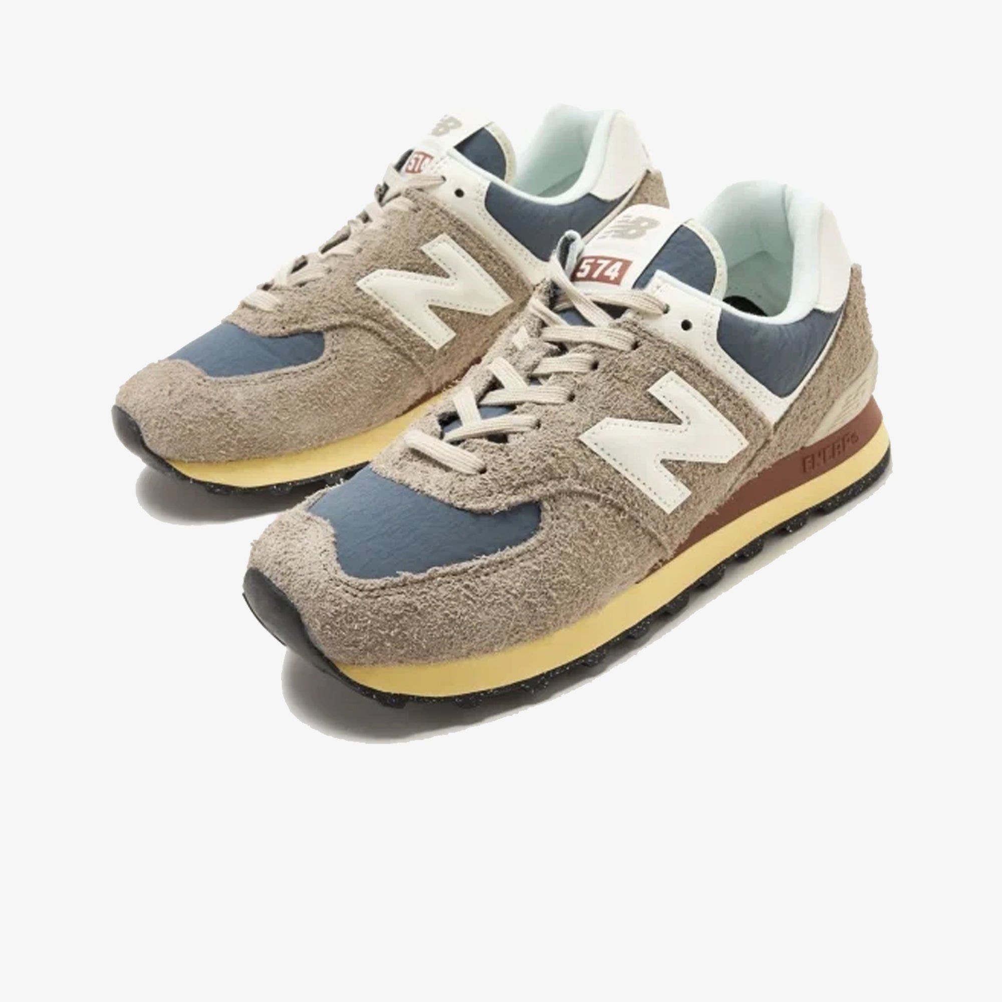 New Balance | 574 { ARID STONE/SEA SALT - view 4