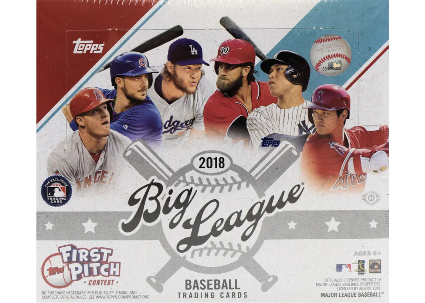2018 Topps Big League Baseball Hobby Box