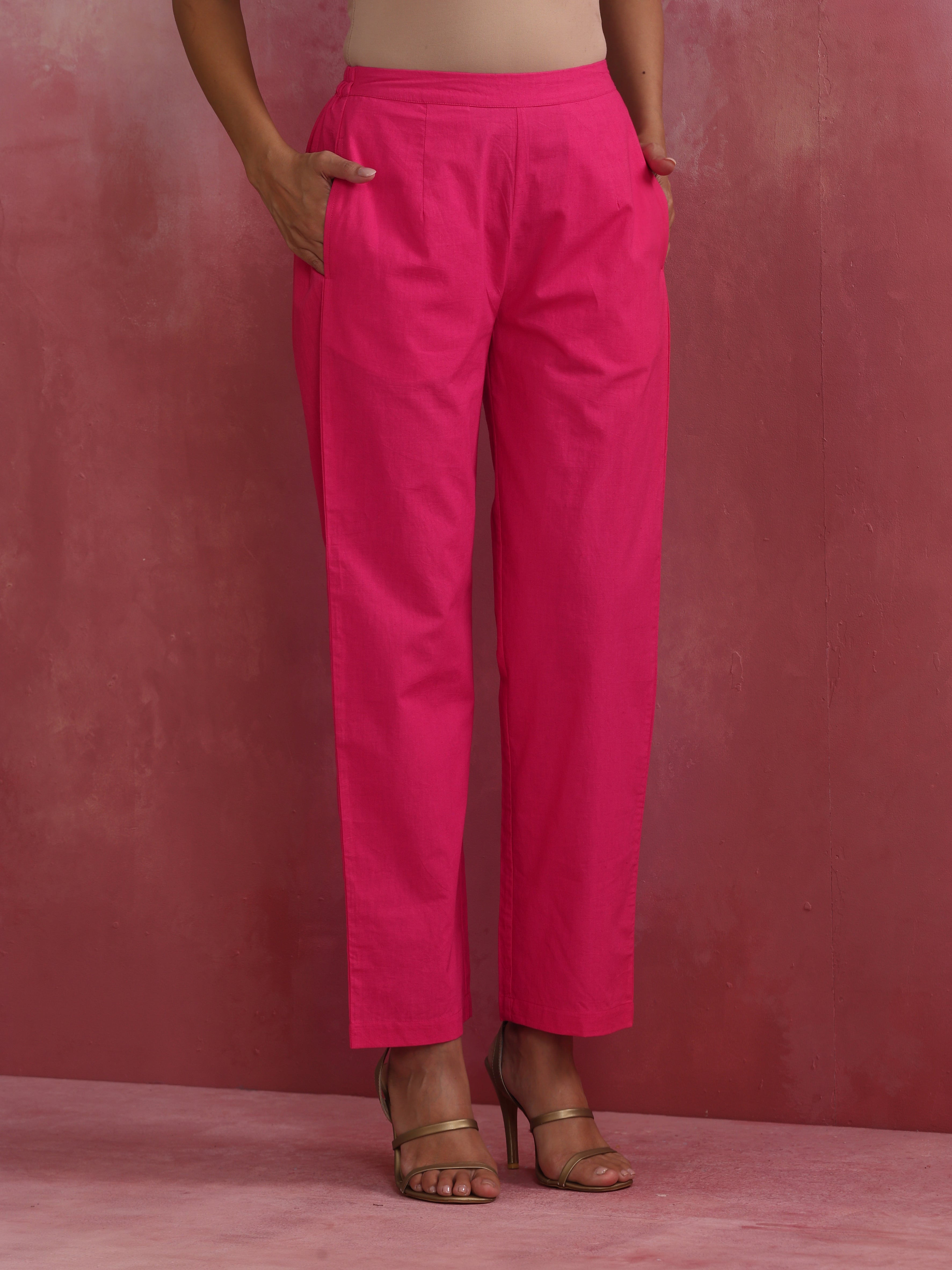 trueBrowns Pink Cotton Dobby Co-ord set - view 6