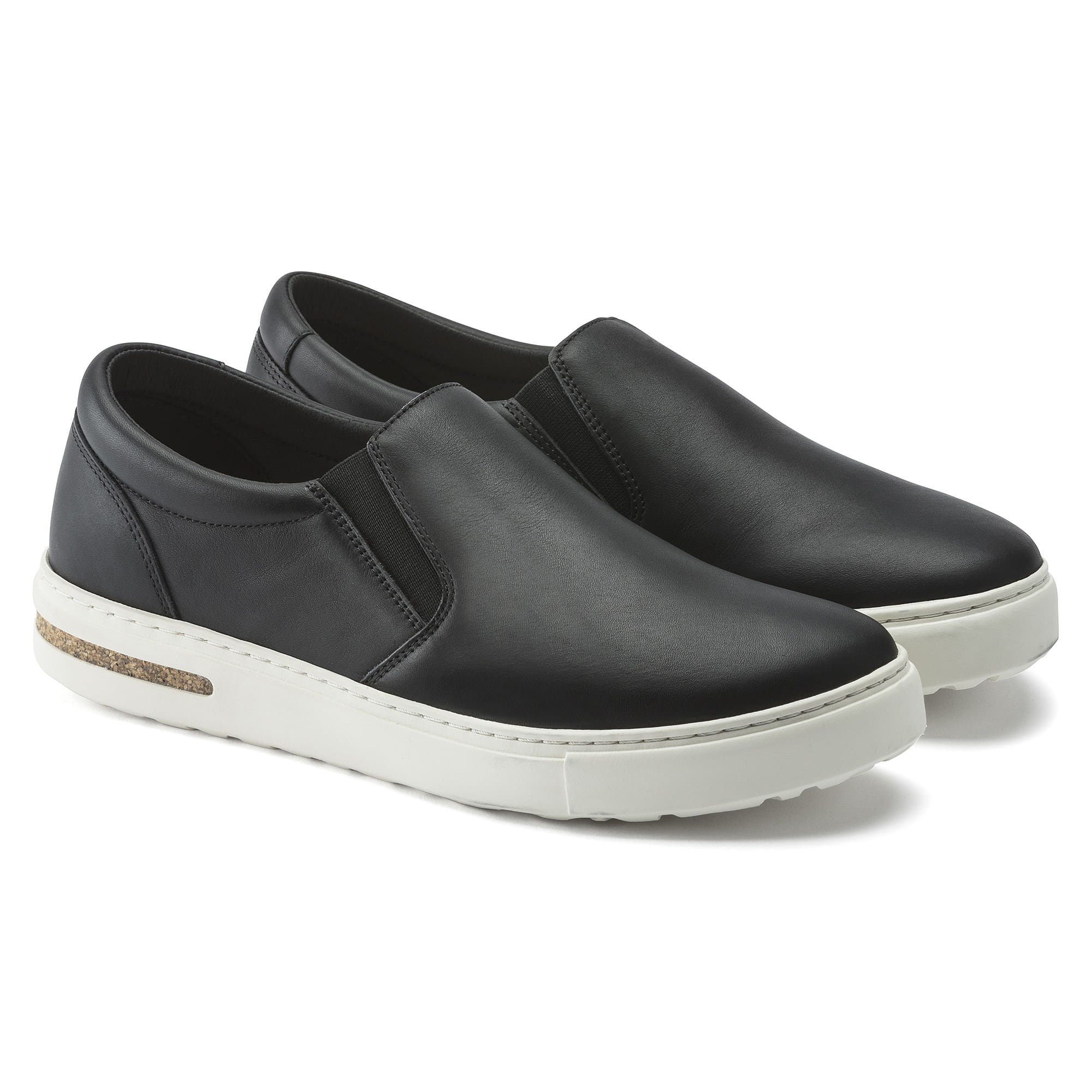Birkenstock Oswego Natural Leather – Black Black - view 3