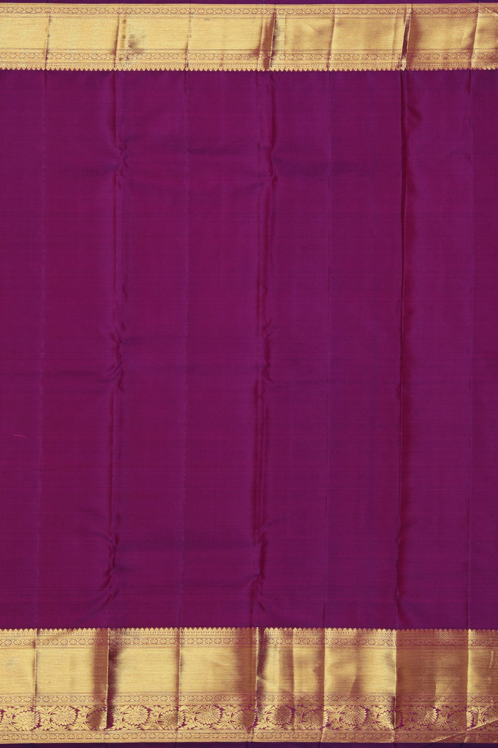 Kalanjali Kanchipattu Brocade Fuchsia-Pink Saree - view 4
