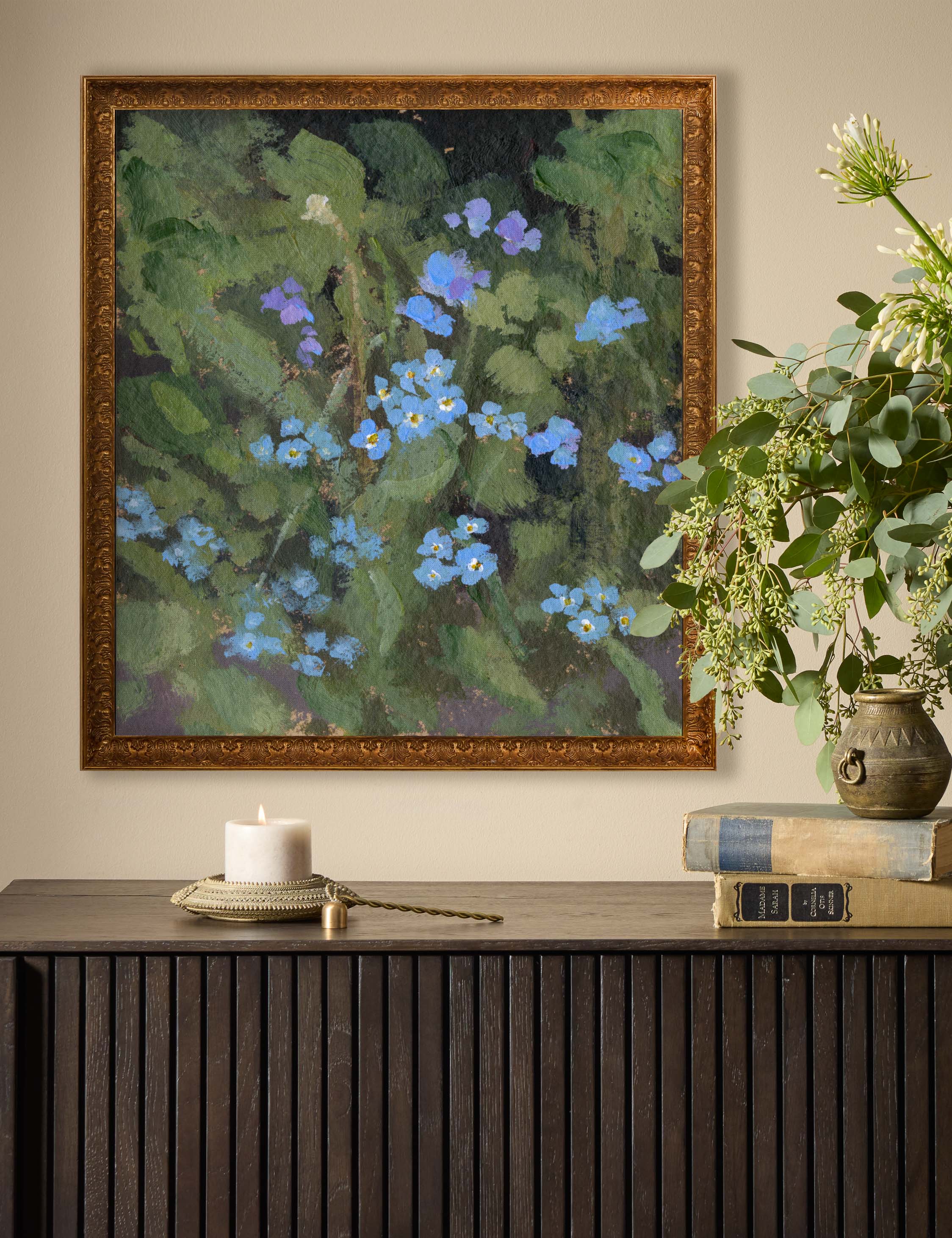Lulu and Georgia Forget Me Nots Wall Art by Brittany Smith - view 11