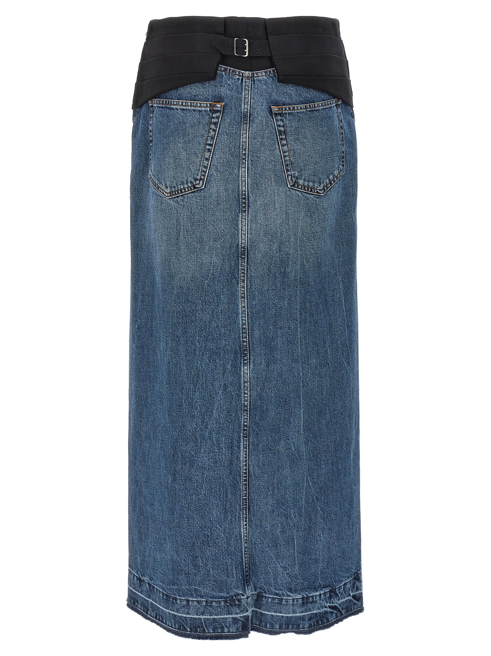 Stella Mccartney Tuxedo Band Skirt – 100% cotton - view 2