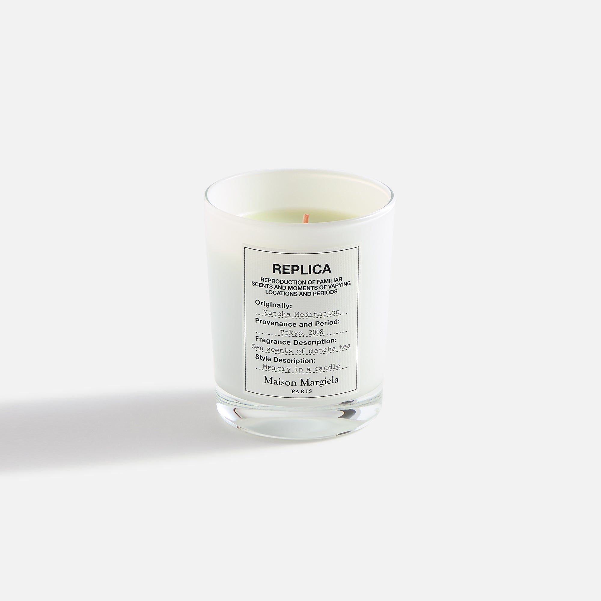 Maison matcha meditation – Maison Margiela Replica Matcha Meditation Candle