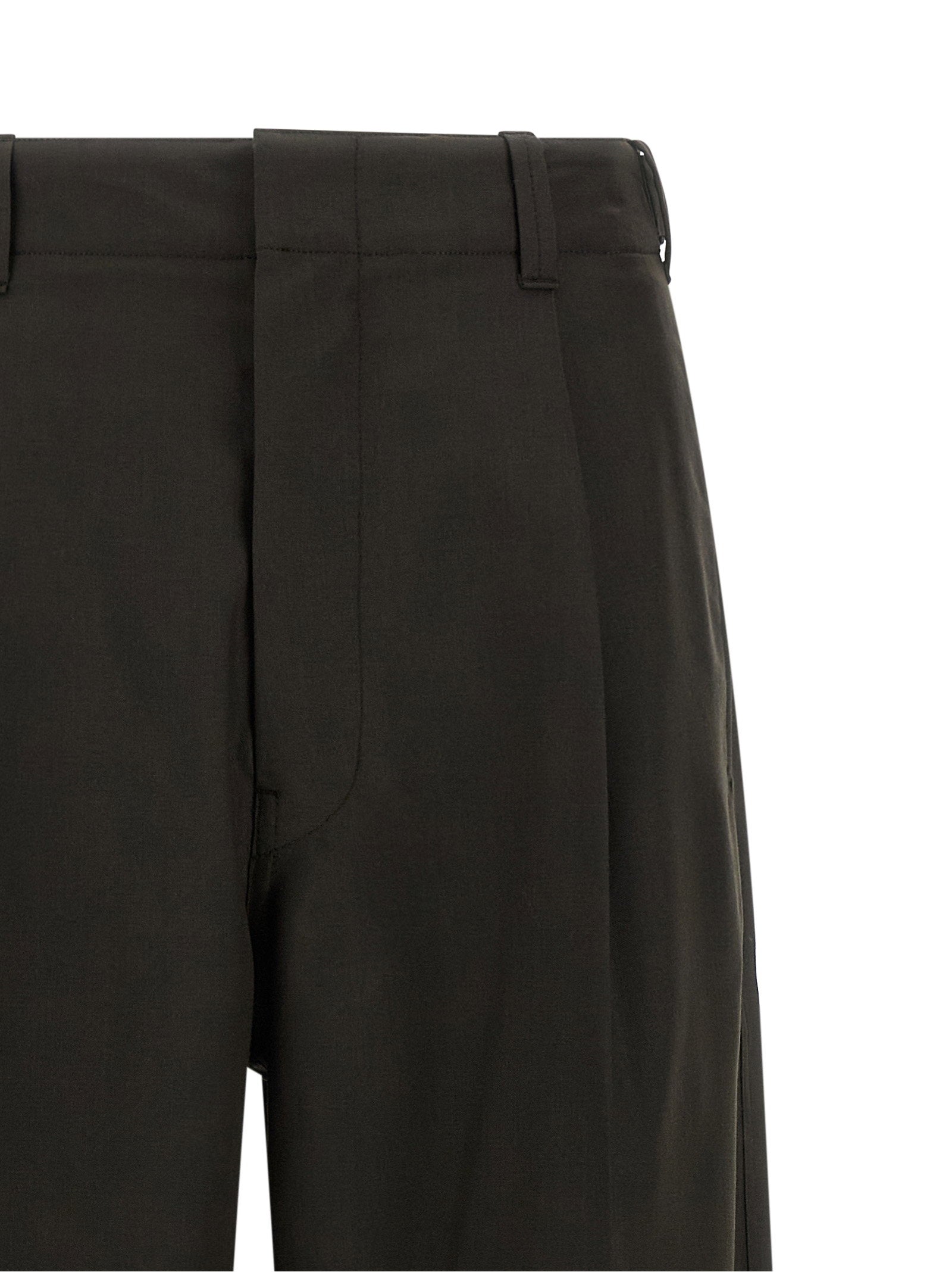 Lemaire Single Pleat Pants – 55% polyester, 45% wool - view 3