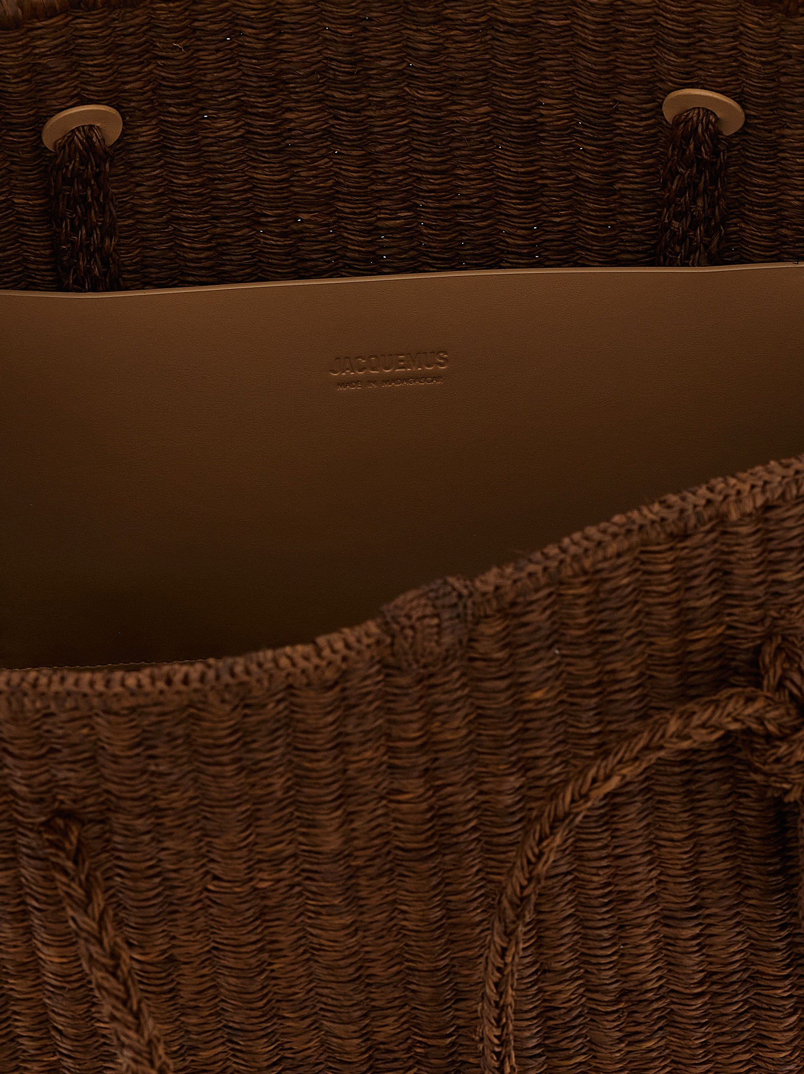 Jacquemus Le Grand Turismo Raphia Shopping Bag - view 4