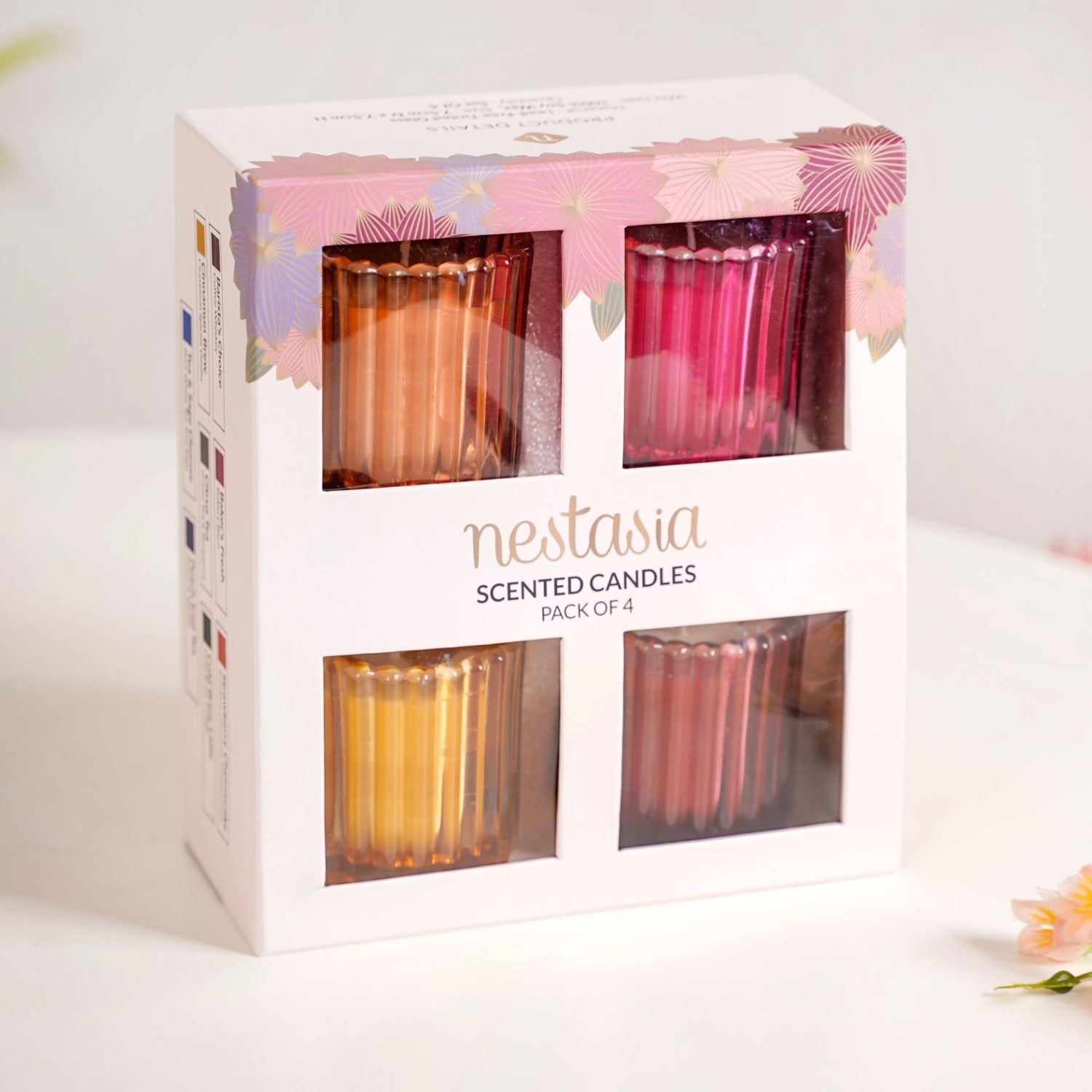 Nestasia Set Of 4 Sweet Moments Scented Candle - view 2
