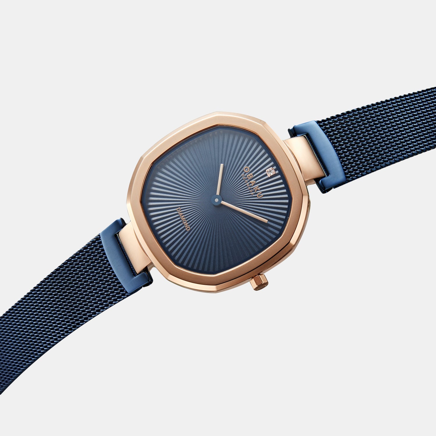 Obaku Brilliant Women Quartz Blue Dial Analog Stainless Steel Watch V277LXVLML - view 2