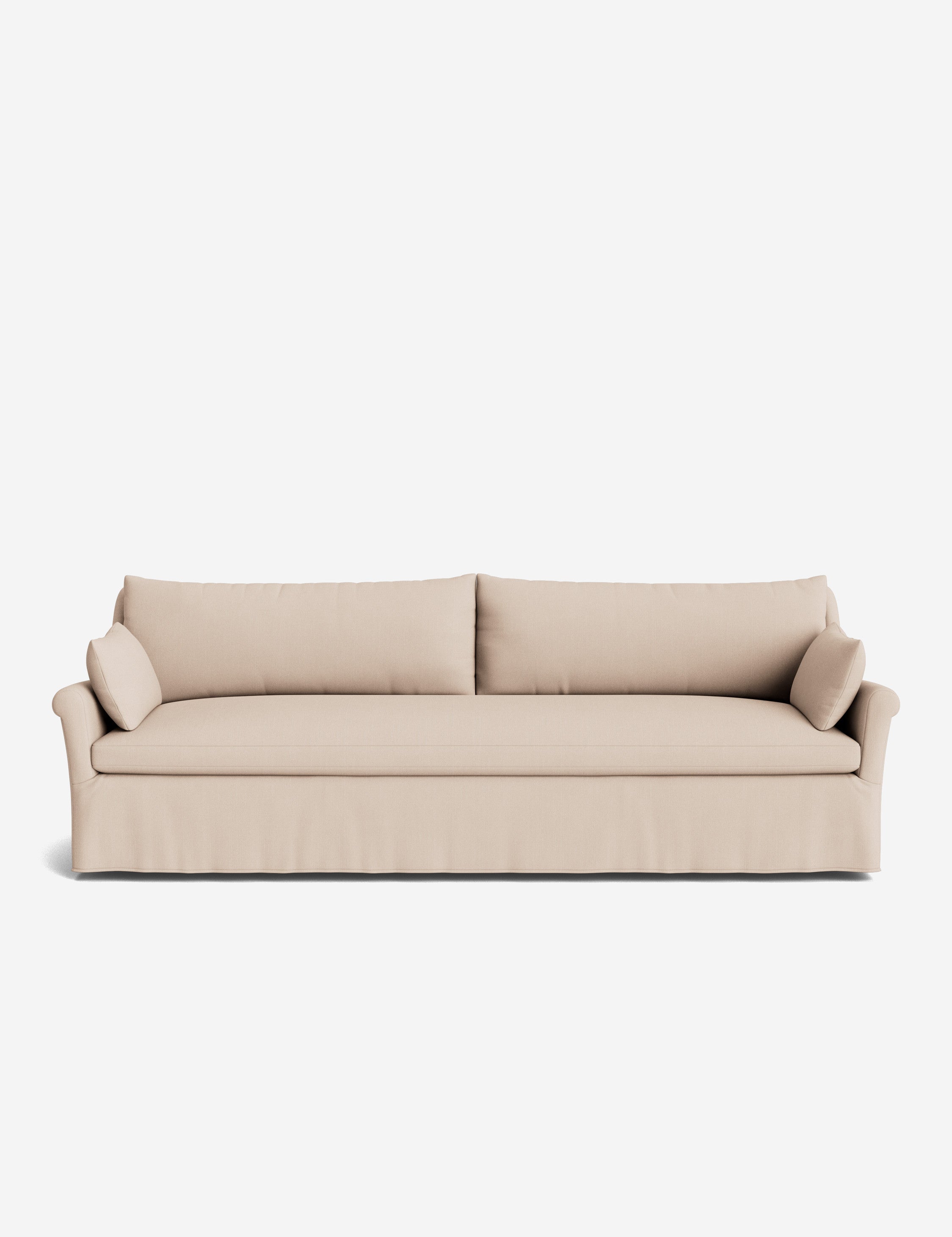 Lulu and Georgia Portola Rolled Arm Slipcover Sofa - view 120