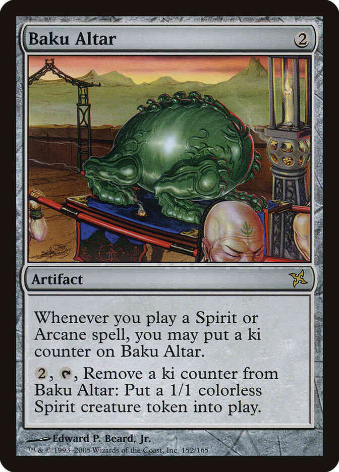 Baku altar 152 – Magic Baku Altar [152] [Betrayers of Kamigawa] [Non-Foil]