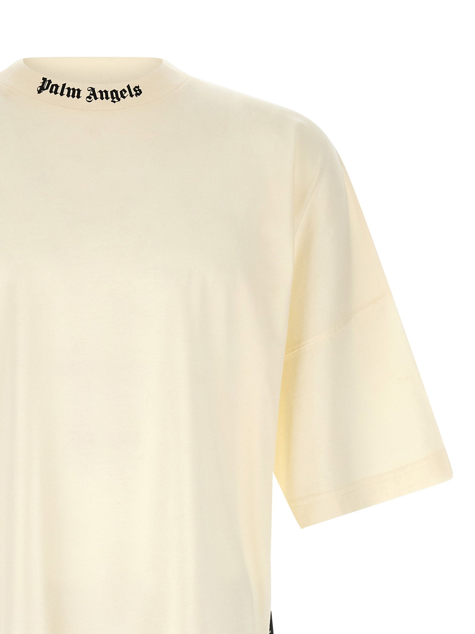 Palm Angels Logo Print T-shirt – 100% cotton - view 3