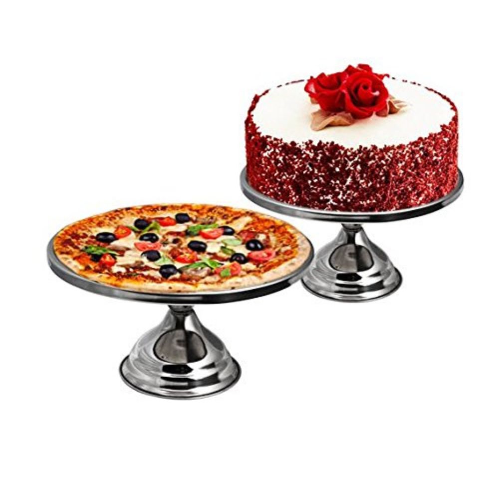 Rasoishop Stainless Steel Cake Stand | Silver | 1 Pc - view 3
