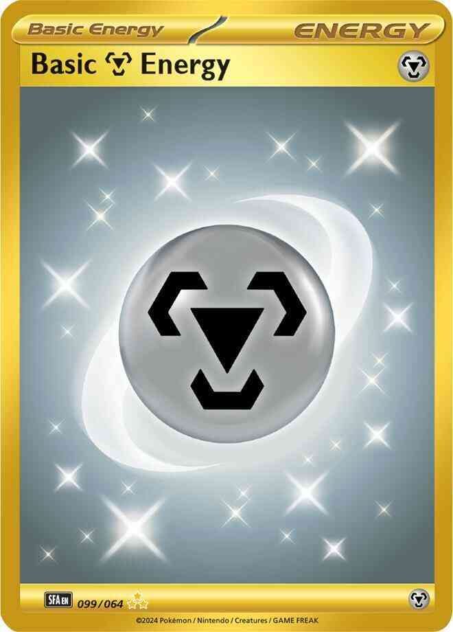 Pokémon Basic Metal Energy - 099/064 - Hyper Rare [sv065-099] [Secret]