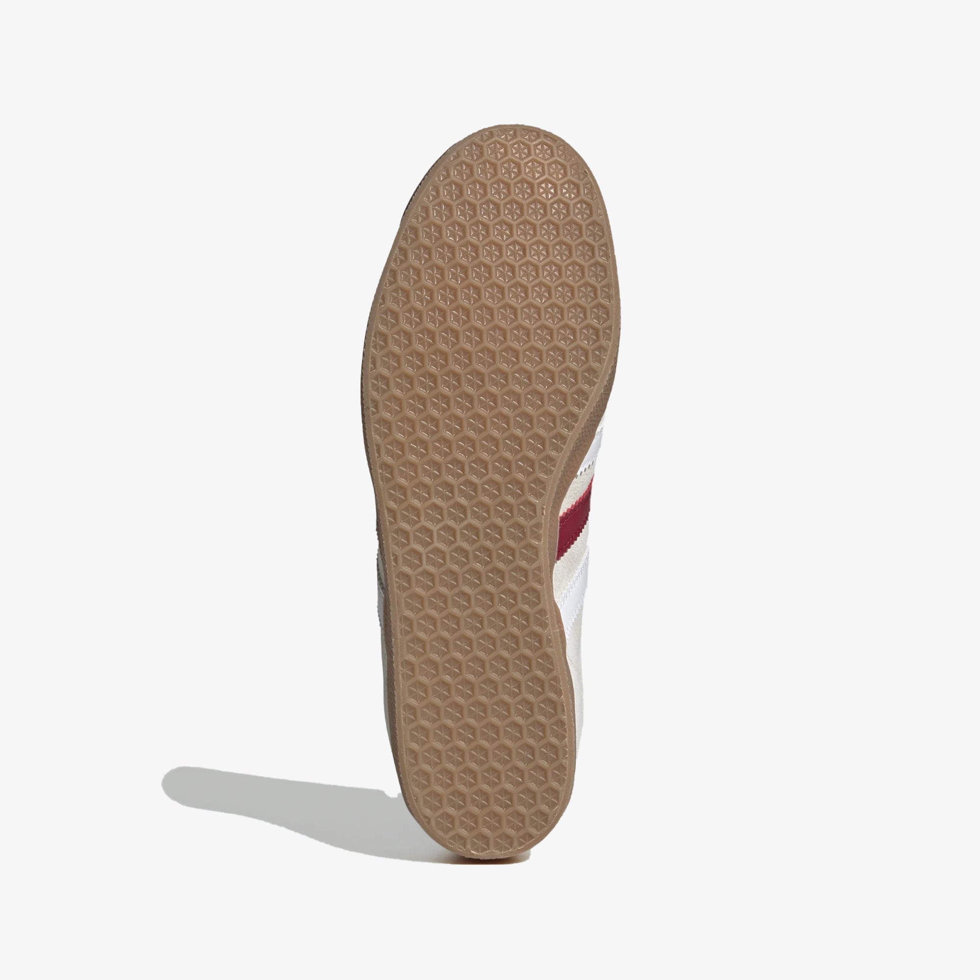 Adidas Originals | GAZELLE { ALUMINIUM/WHITE/BURGUNDY - view 4