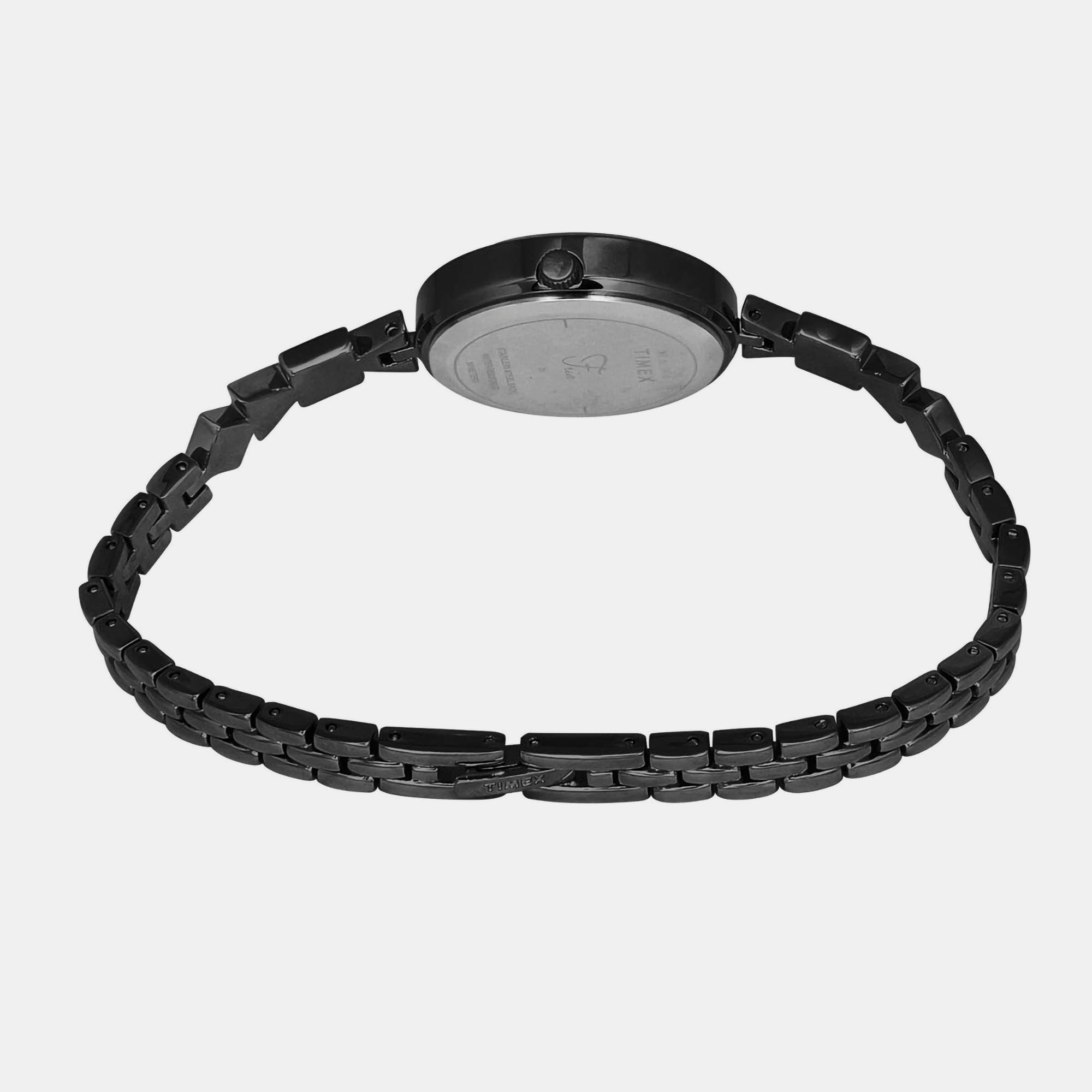 Timex Fria Women Quartz Black Dial Analog Brass Watch TWEL18303 - view 3