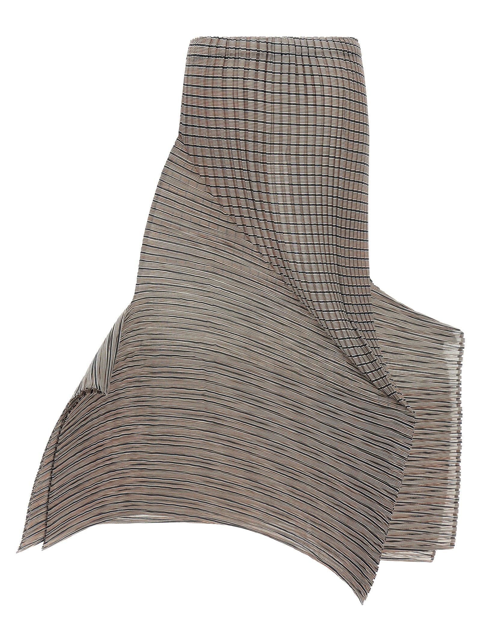 Issey Miyake Generic Stripes (machine Pleats) Skirt - view 2