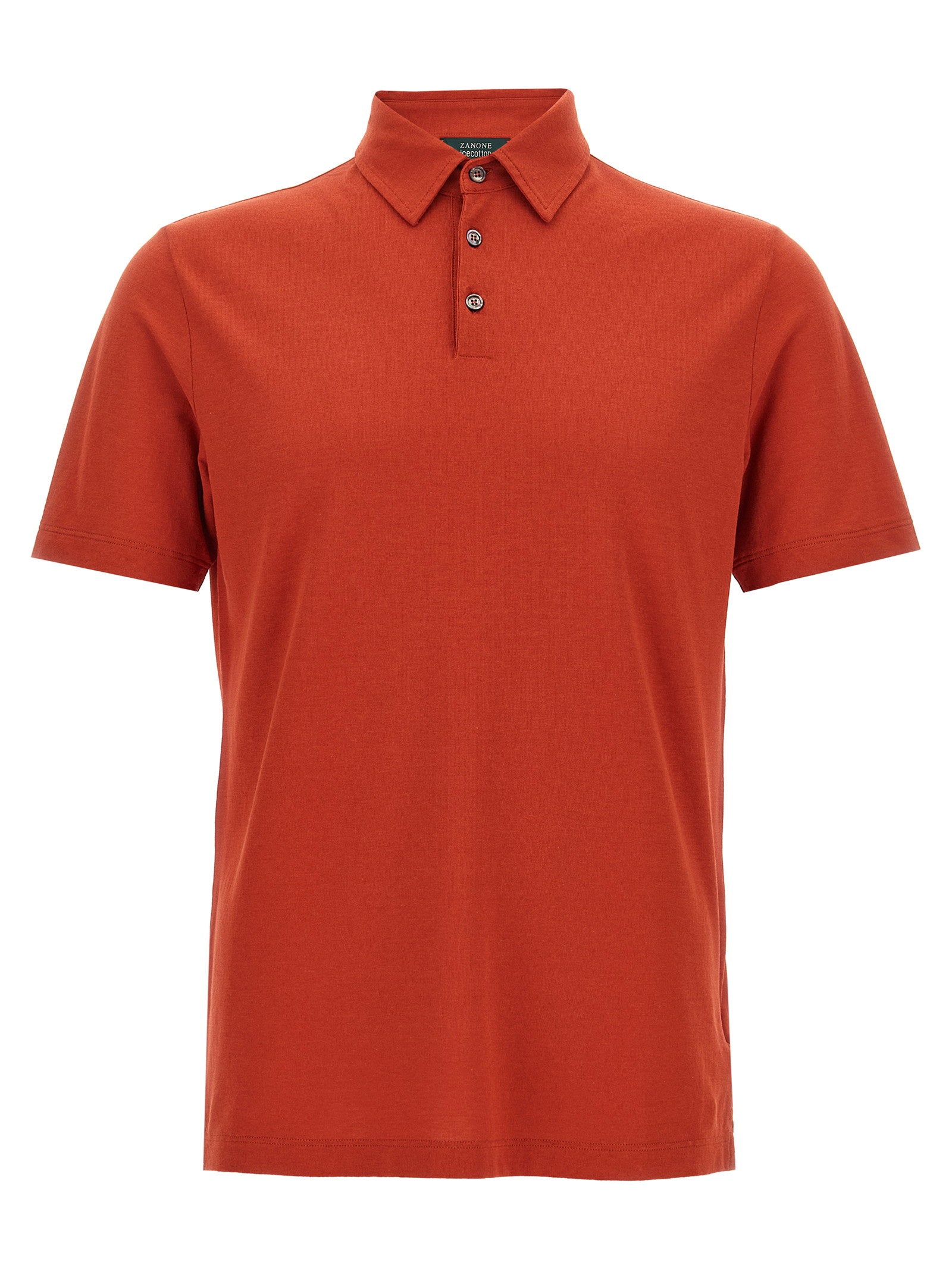 Zanone Ice Cotton Polo Shirt – 100% cotton