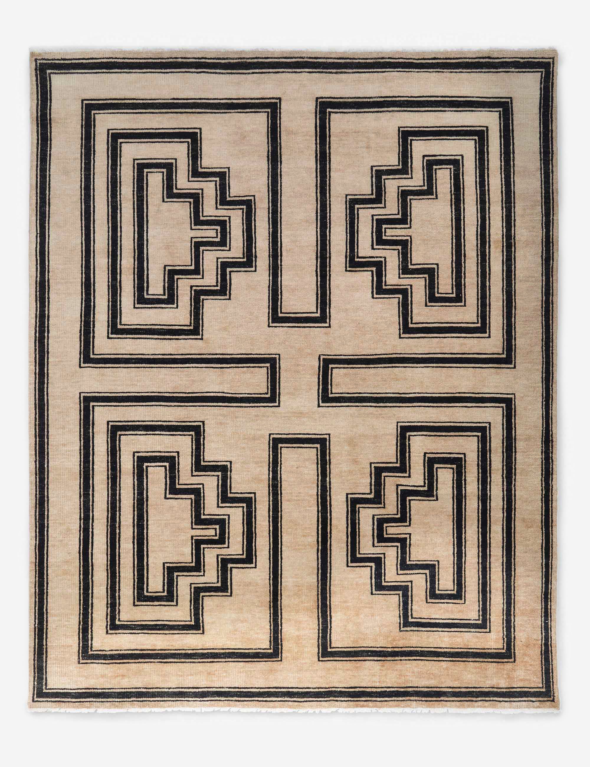 Lulu and Georgia Senna Hand-Knotted Wool Rug