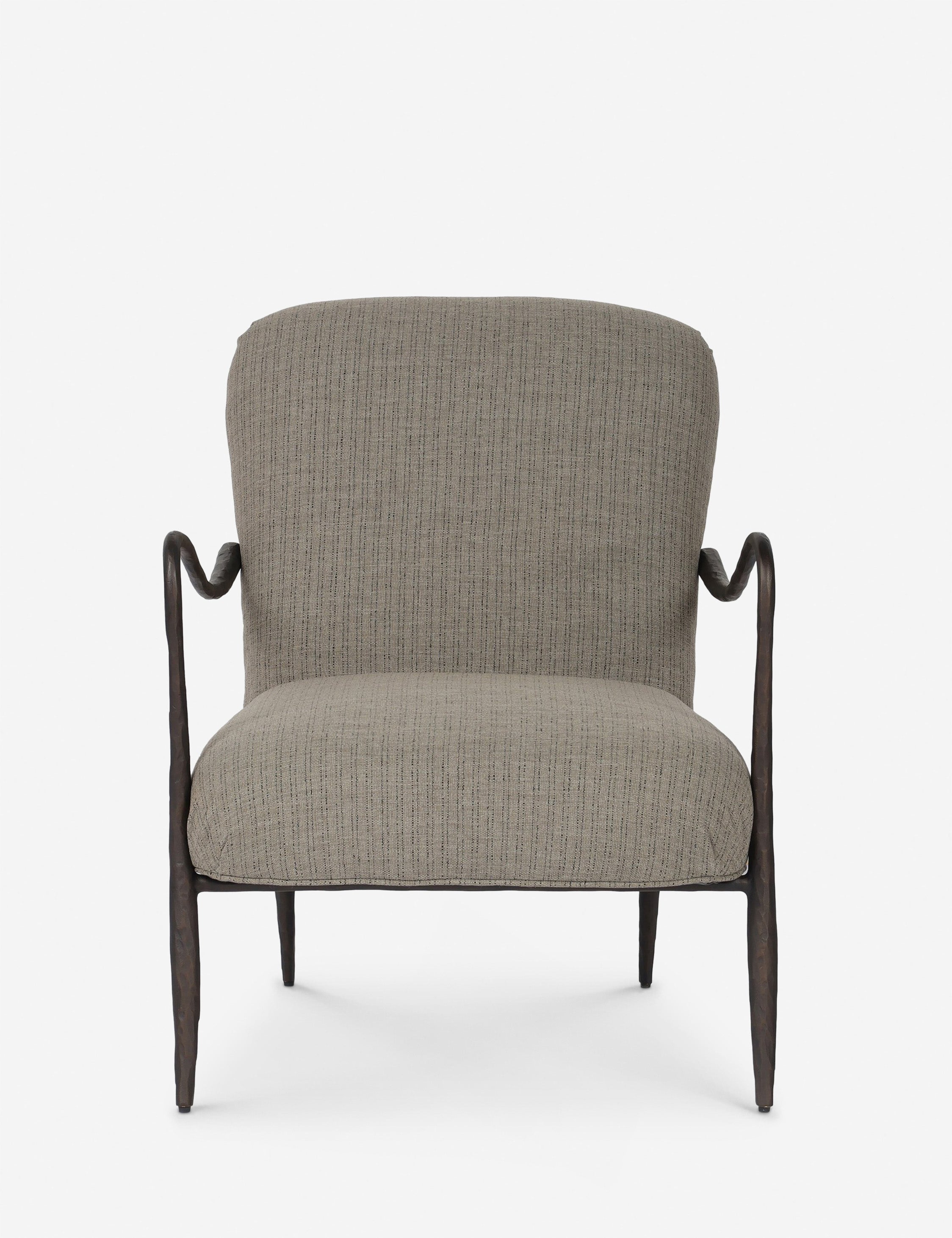 Lulu and Georgia Locke Outdoor Accent Chair by Amber Lewis x Four Hands