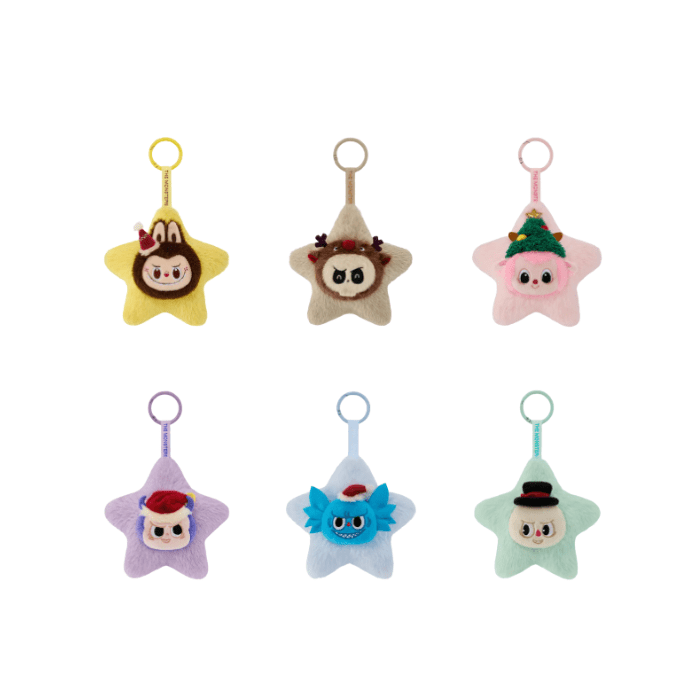 HYPE ELIXIR Pop Mart Labubu The Monsters Classic Series Sparkly Plush Pendant Single Blind Box - view 2