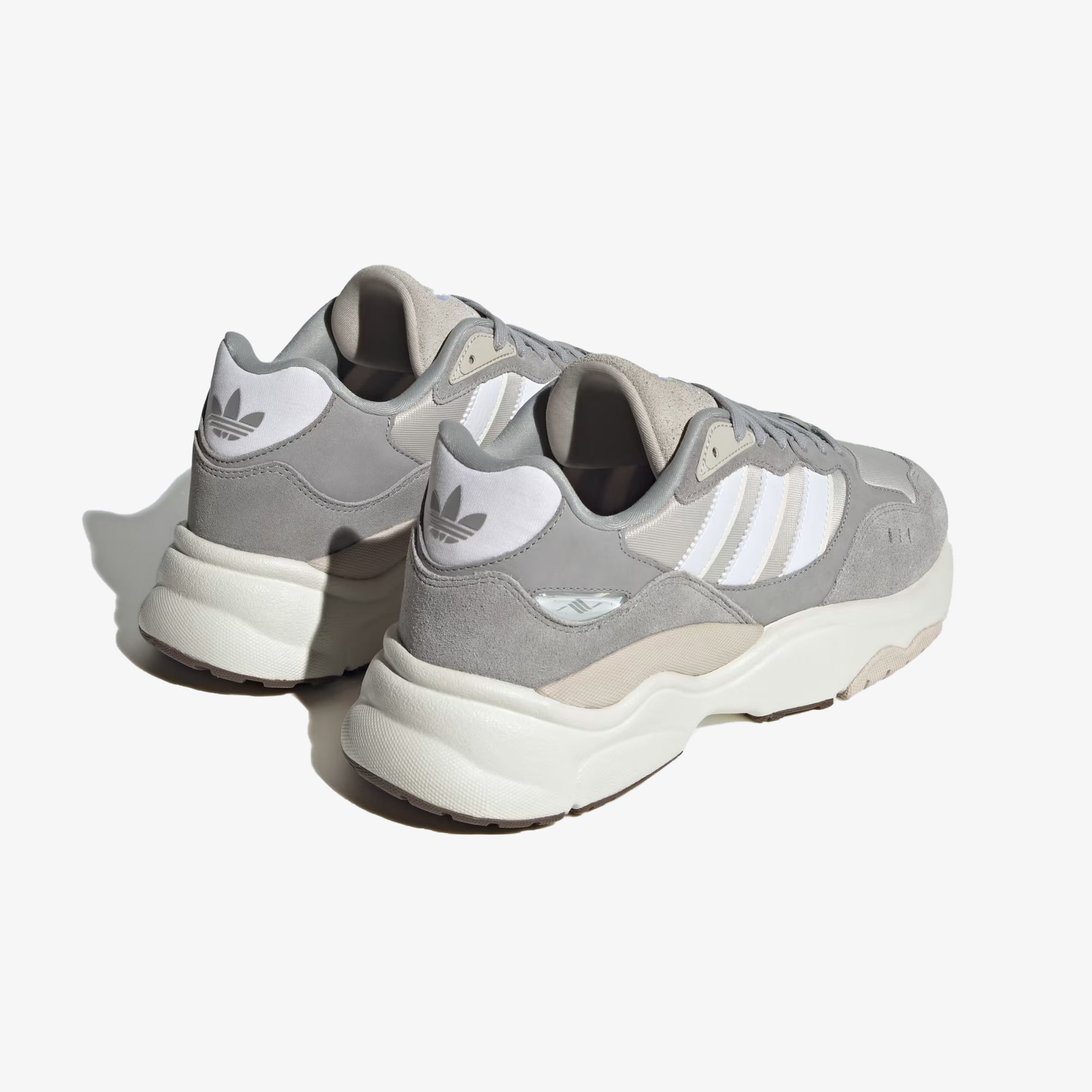 Adidas Originals | RETROPY F90 { SOLID GREY/WHITE - view 2