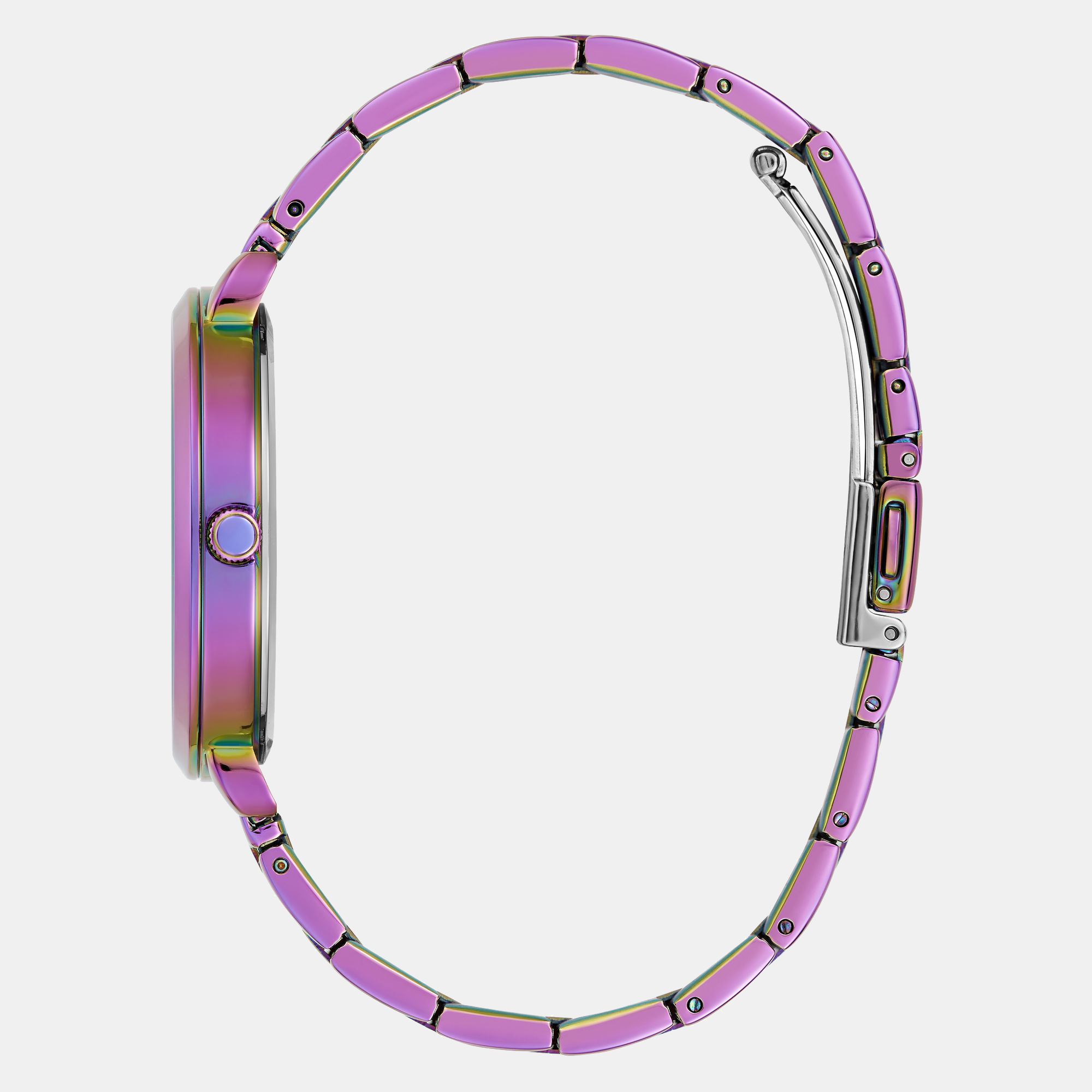 Guess Trend Women Quartz Purple Dial Analog Stainless Steel Watch GW0670L3 - view 2