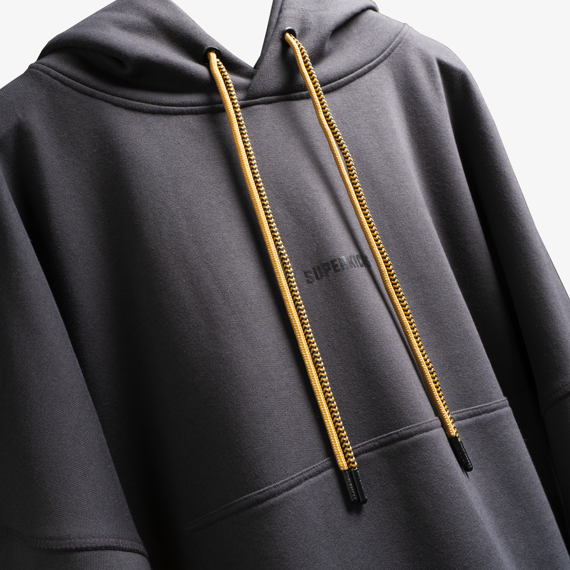 Superkicks | BASIC HOODIE { ASPHALT