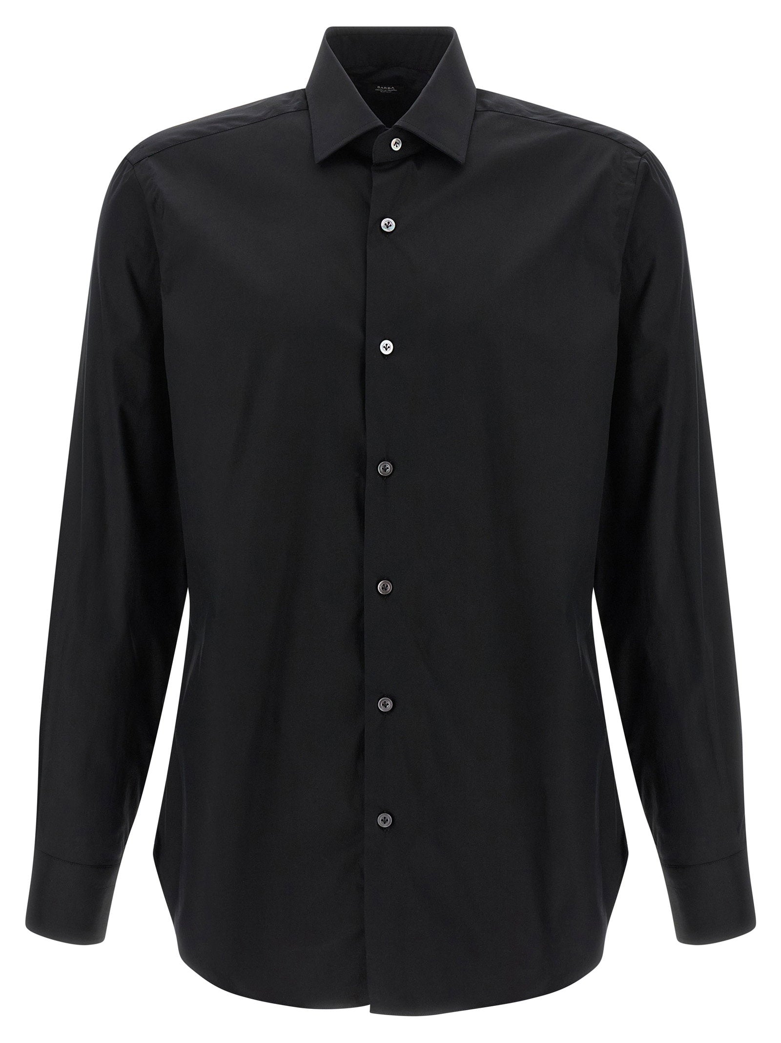 Barba Stretch Cotton Shirt