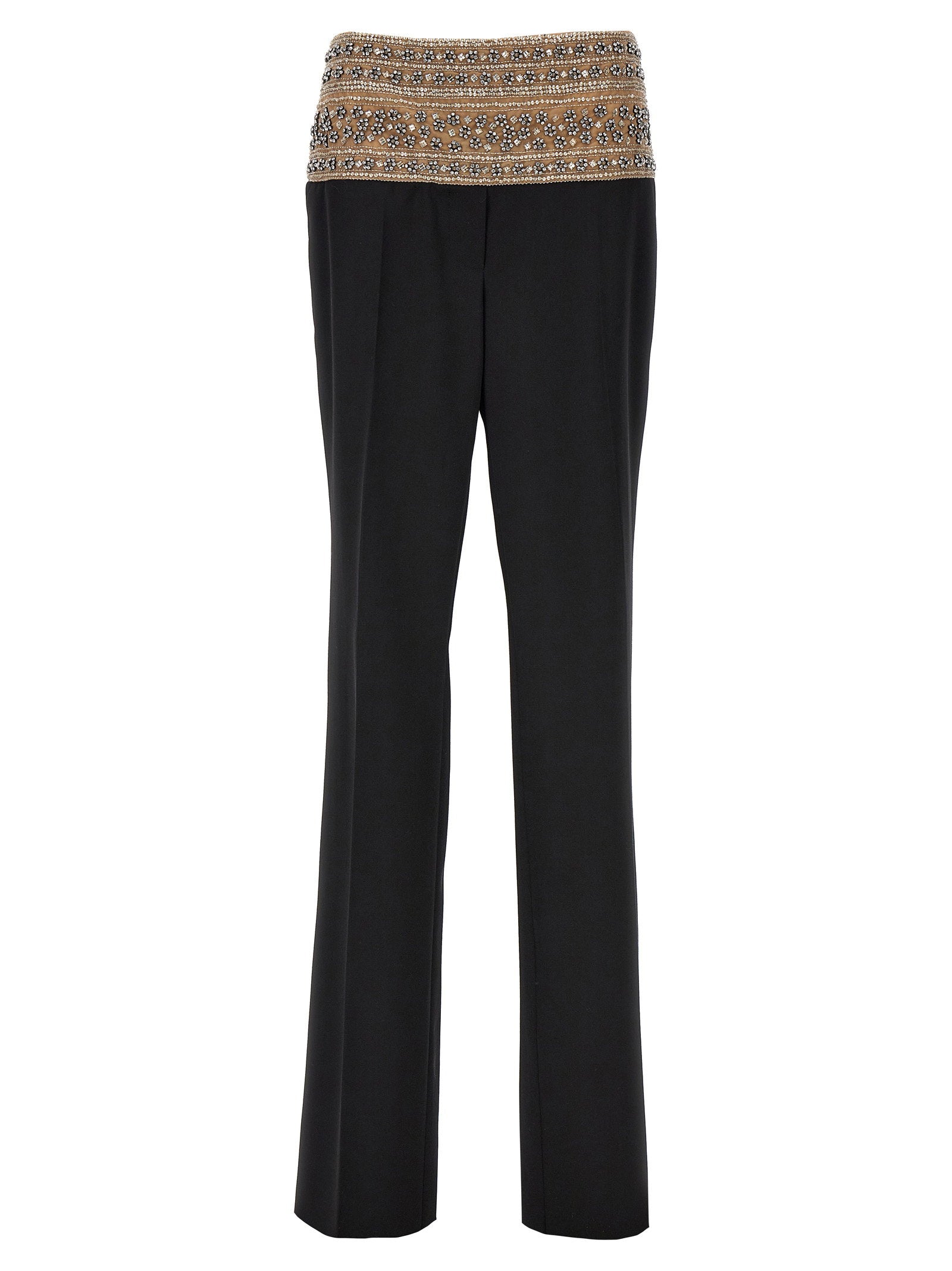Stella Mccartney Smoking Crystal Trousers – 100% wool
