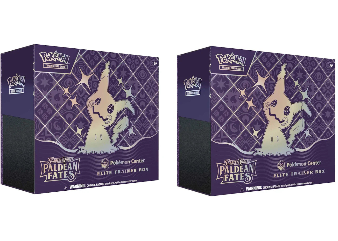 Scarlet violet paldean – 2024 Pokémon Scarlet & Violet Paldean Fates Pokemon Center Elite Trainer Box 2x Lot