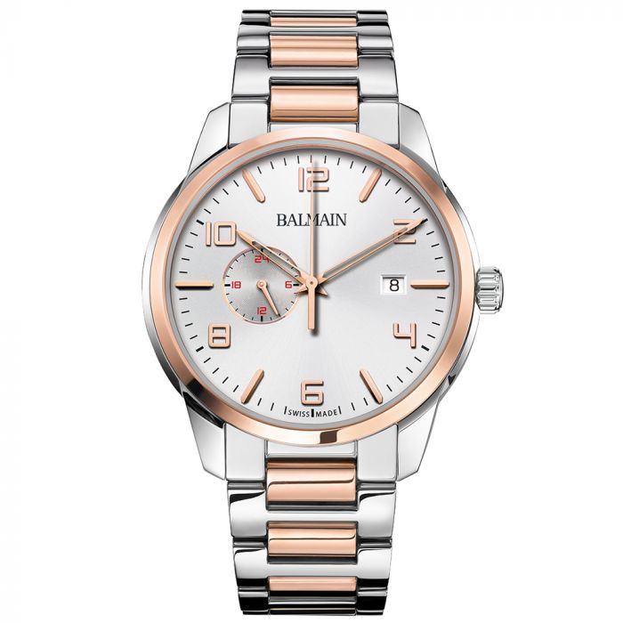 Balmain Madrigal Gmt 24H Silver Dial Men 42mm - view 2
