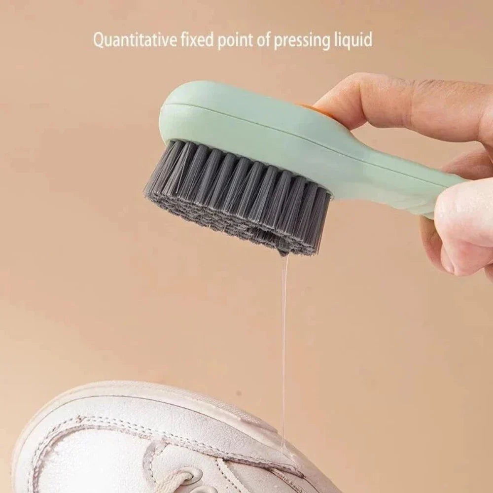 Fab Alchemy Multifunctional Scrubbing Brush With Soap Dispenser (Pack of 2) - view 3