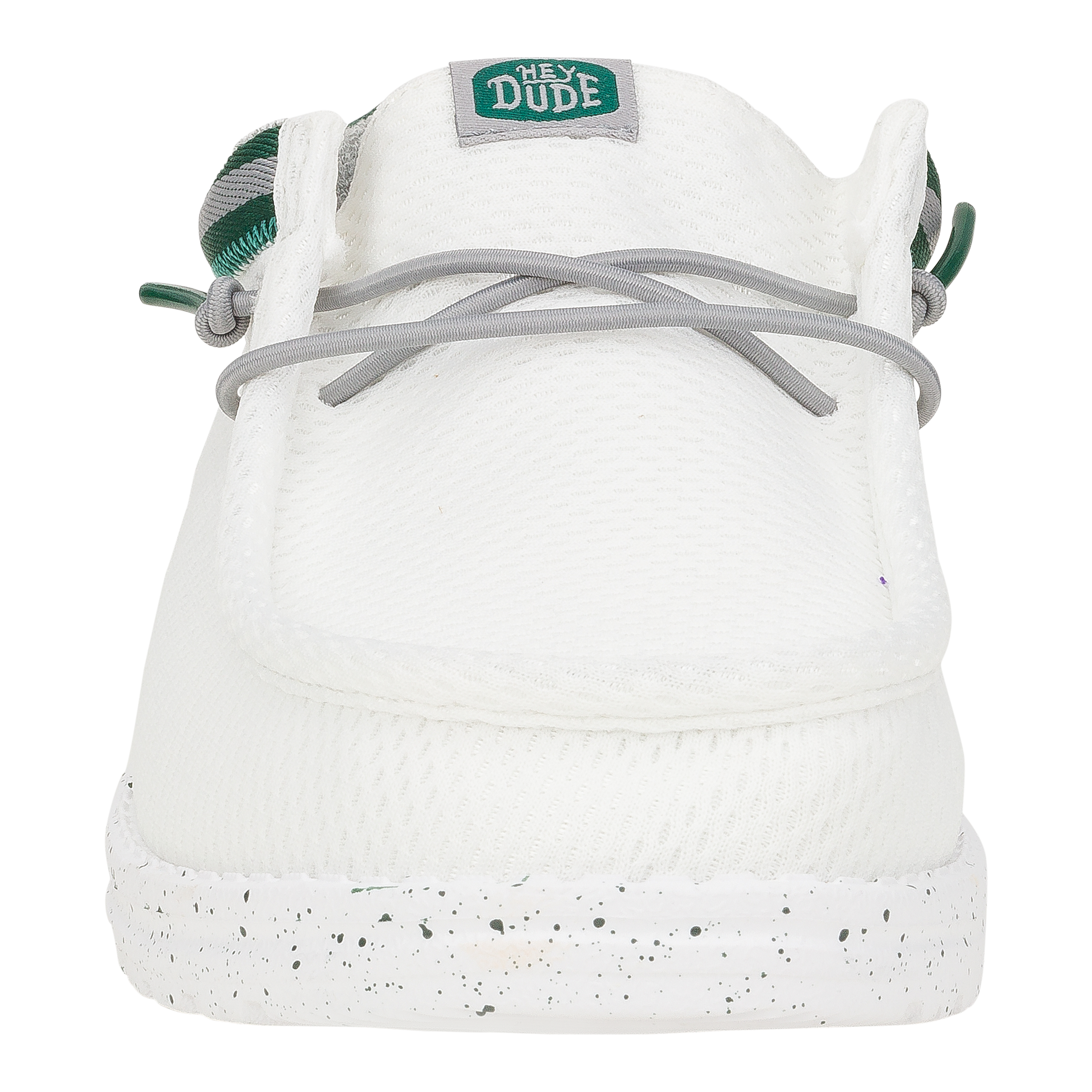 HEYDUDE shoes Wally Varsity Jersey - White Green - view 4