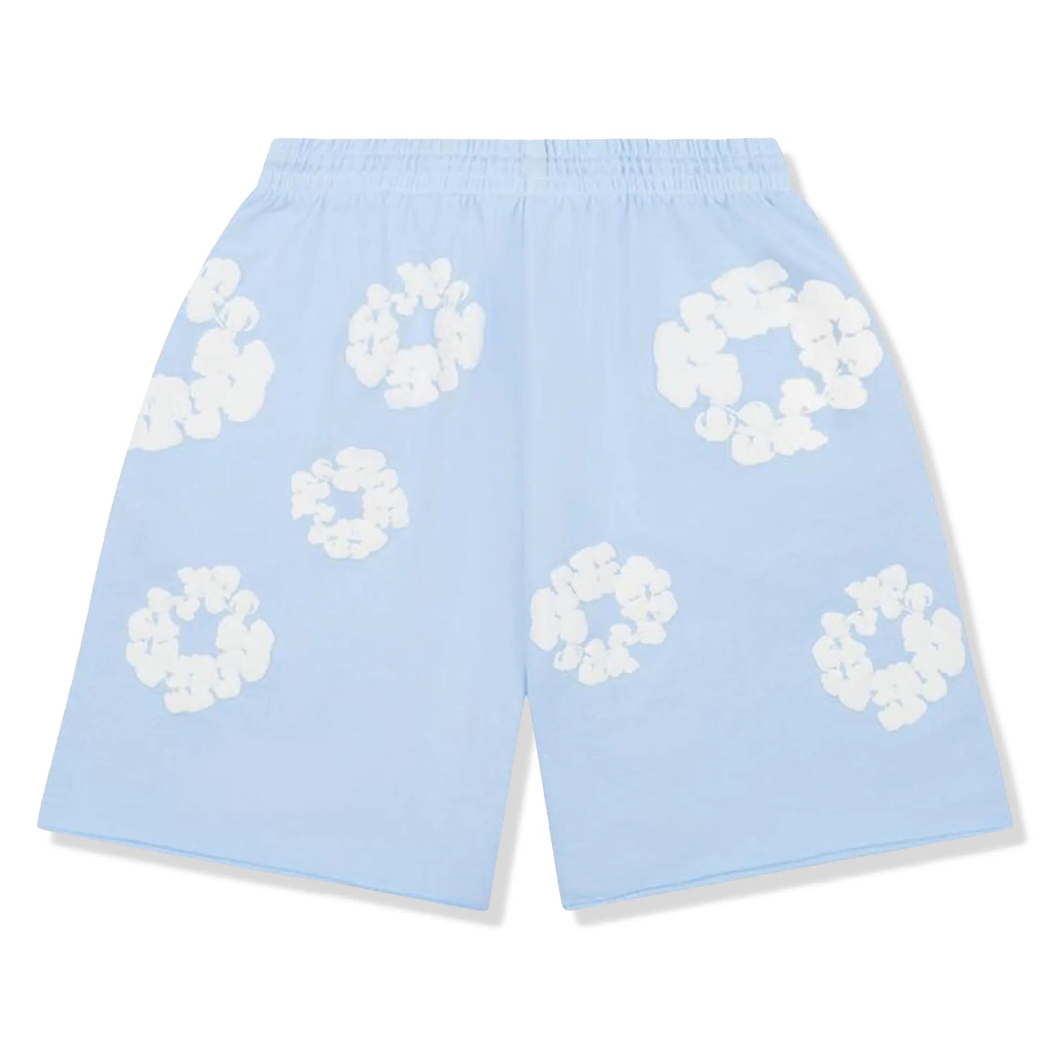 Denim Tears The Cotton Wreath Powder Blue Shorts - view 2