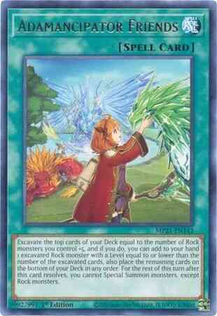 Yu-Gi-Oh! Adamancipator Friends - MP21-EN142 - Rare - 1st Edition