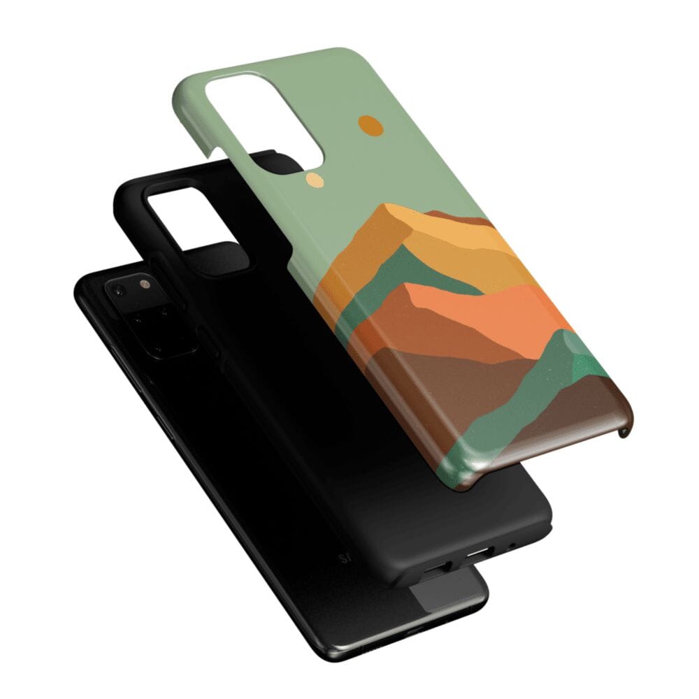 Casetry Endless Peaks | Colorblock Mountain Samsung Case - view 43
