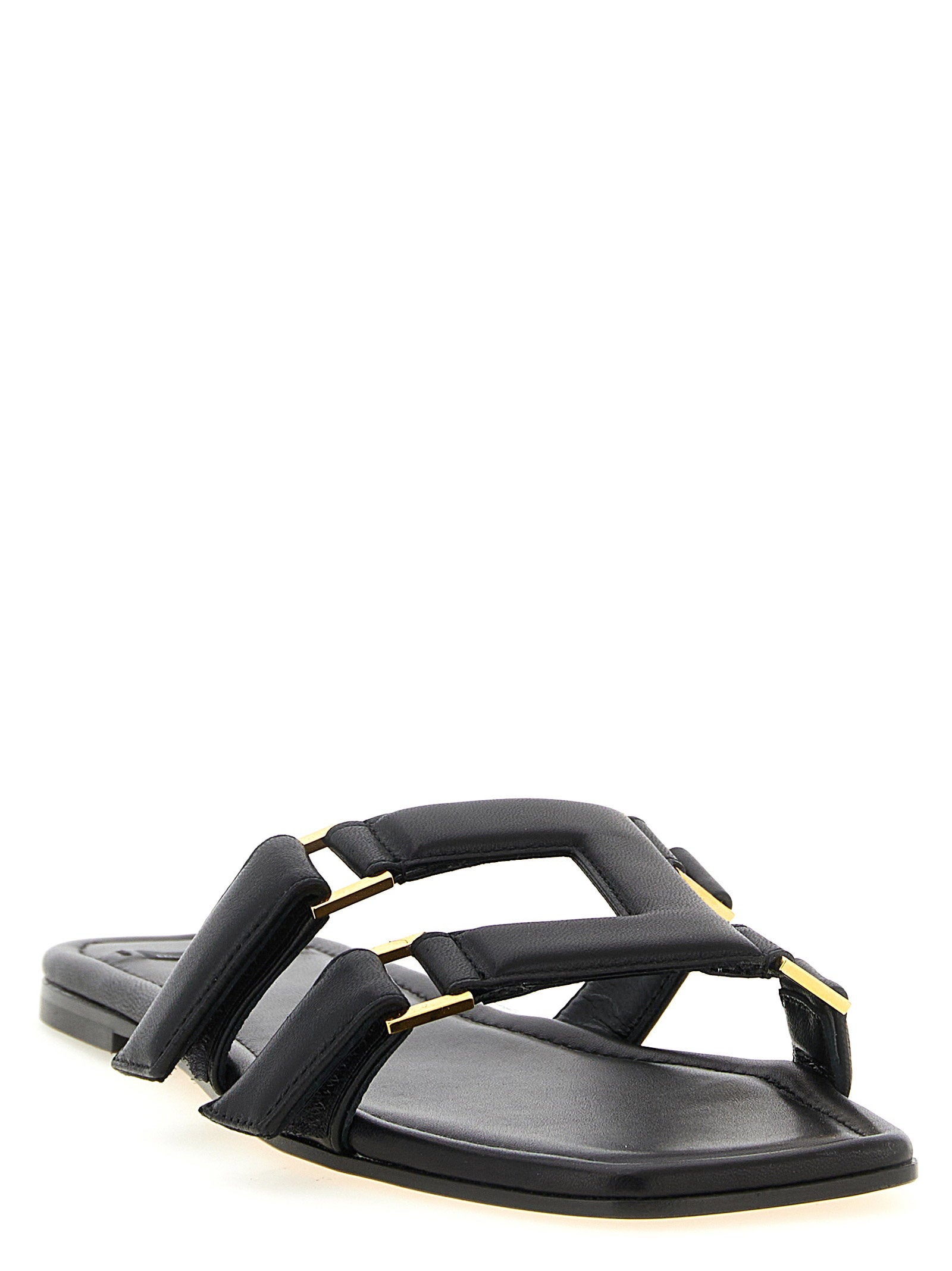 Elisabetta Franchi Nappa Leather Sandals – 100% sheepskin - view 2