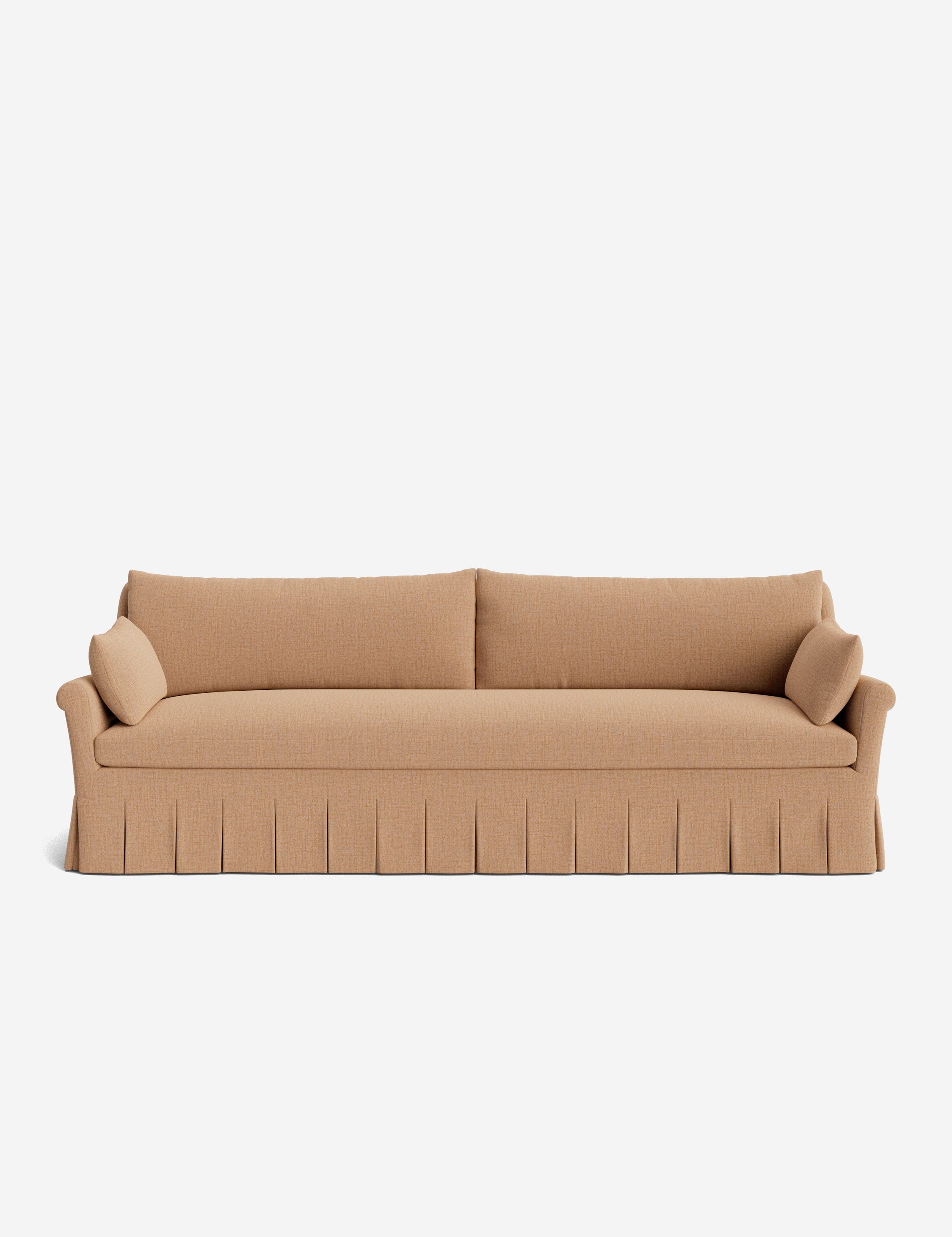 Lulu and Georgia Portola Rolled Arm Pleated Sofa - view 123