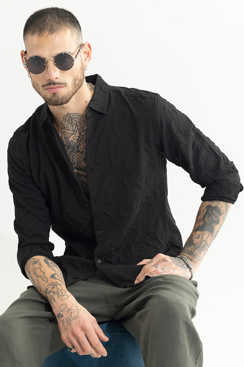 SNITCH Slender Black Shirt - view 4