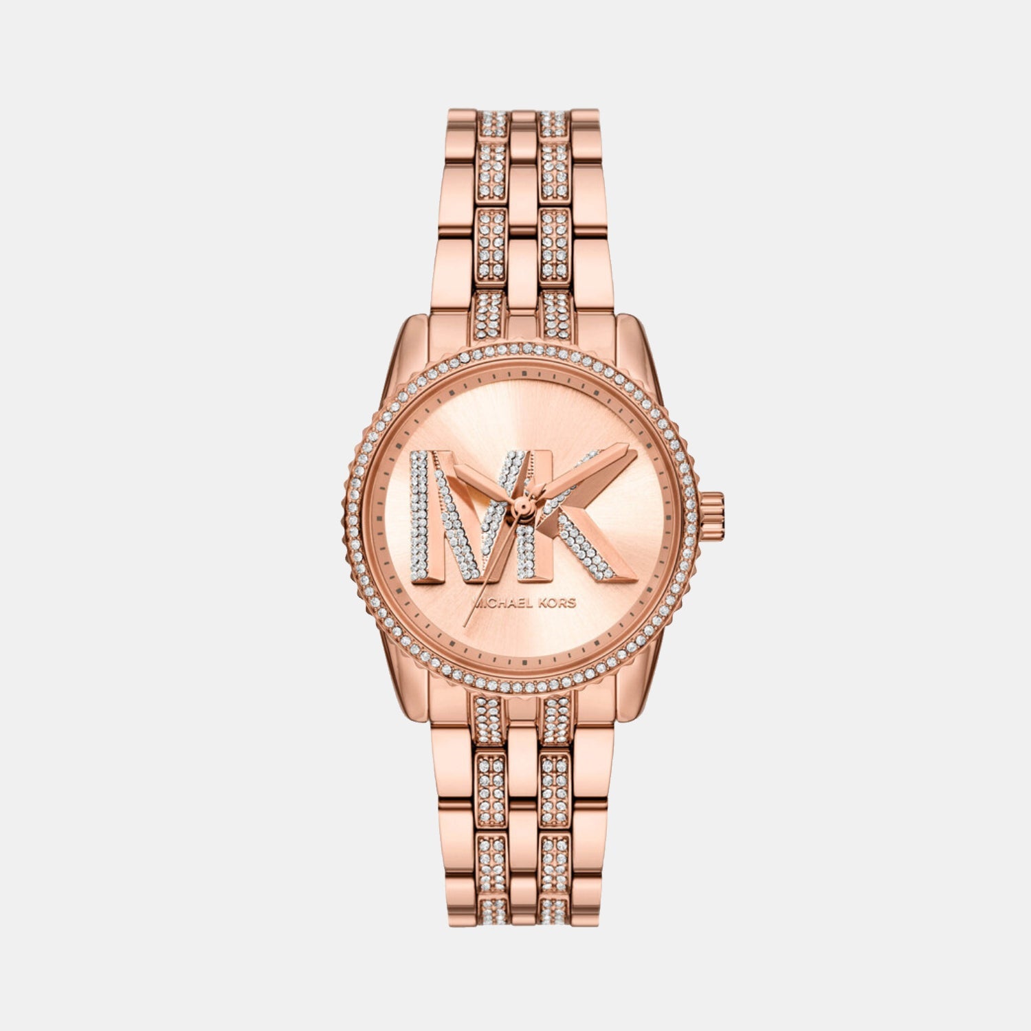 Michael Kors Bryant Women Quartz Rose Gold Dial Analog Stainless Steel Watch MK7541