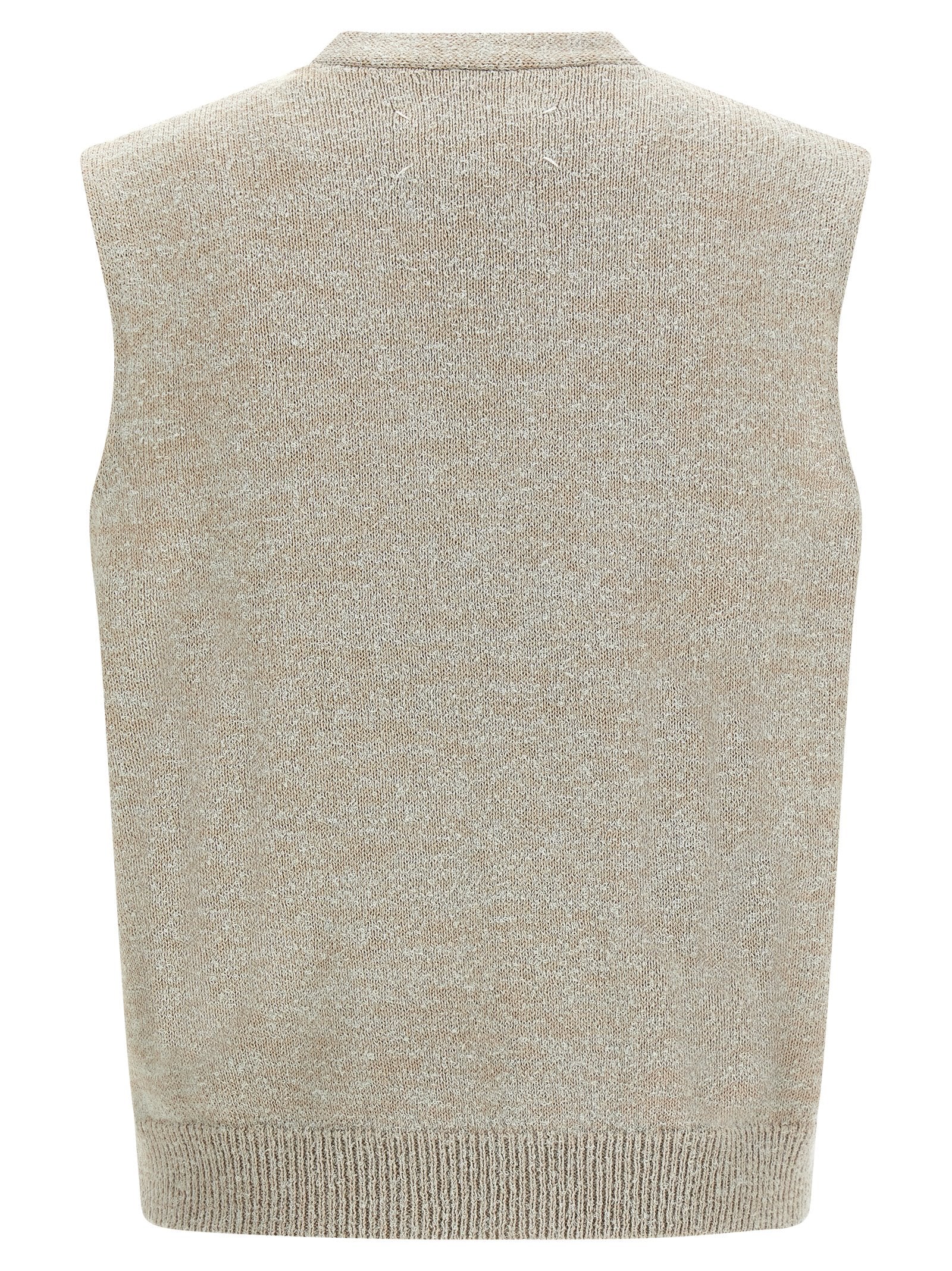 Maison Margiela Bouclé Knit Vest - view 2