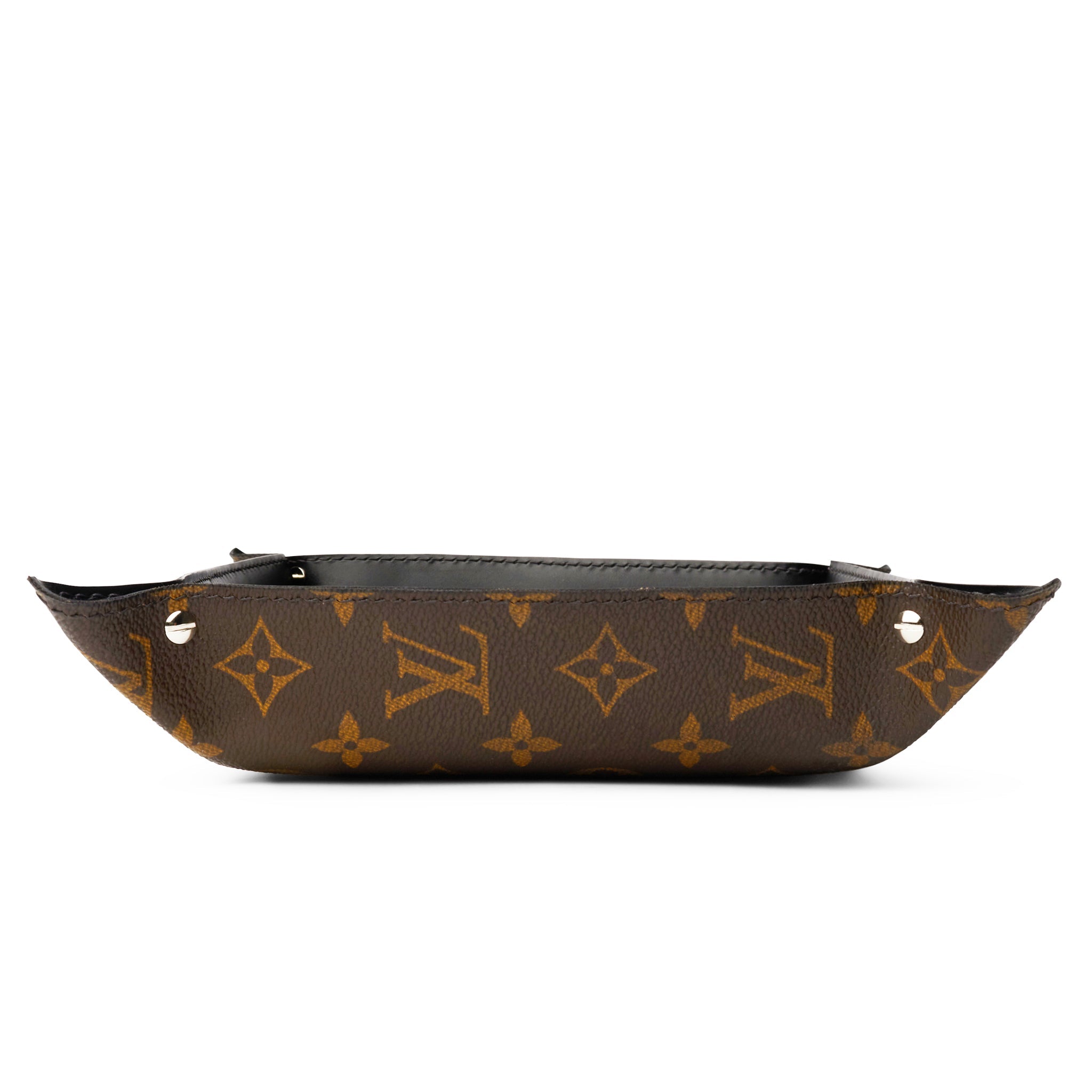 Project Crepslocker Louis Vuitton Monogram Brown Custom Leather Tray - view 4